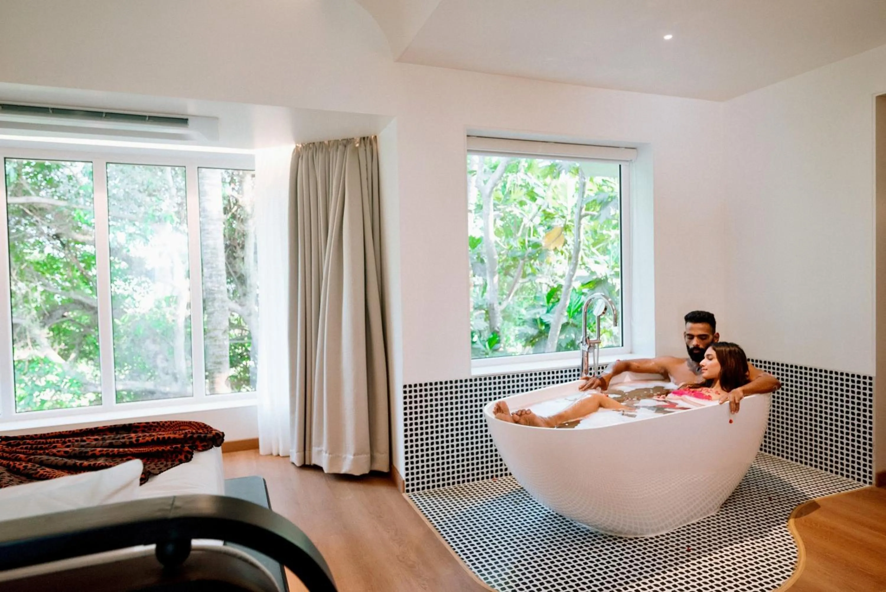 Bedroom in The Orchid Passaros Benaulim Goa