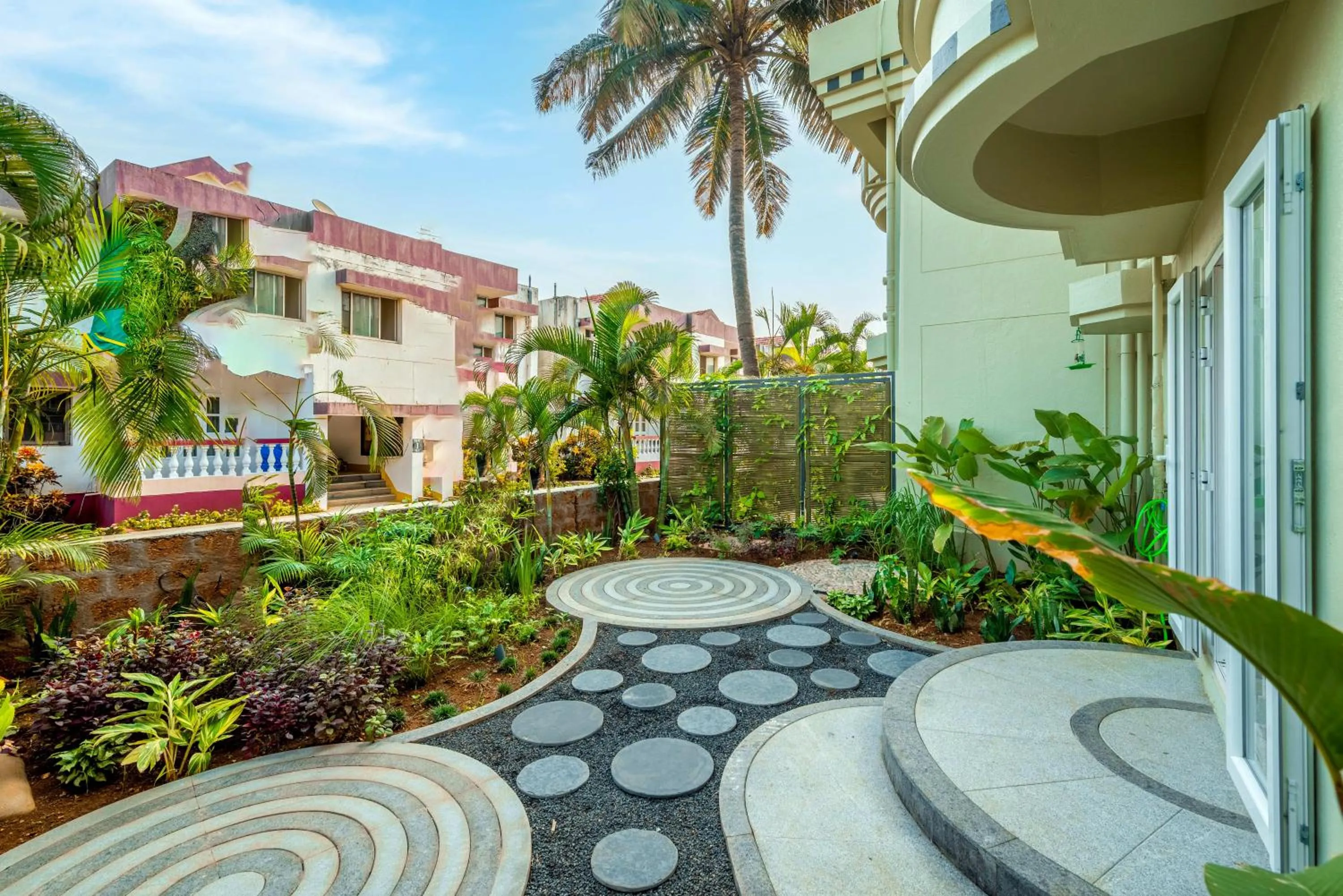 Garden in The Orchid Passaros Benaulim Goa