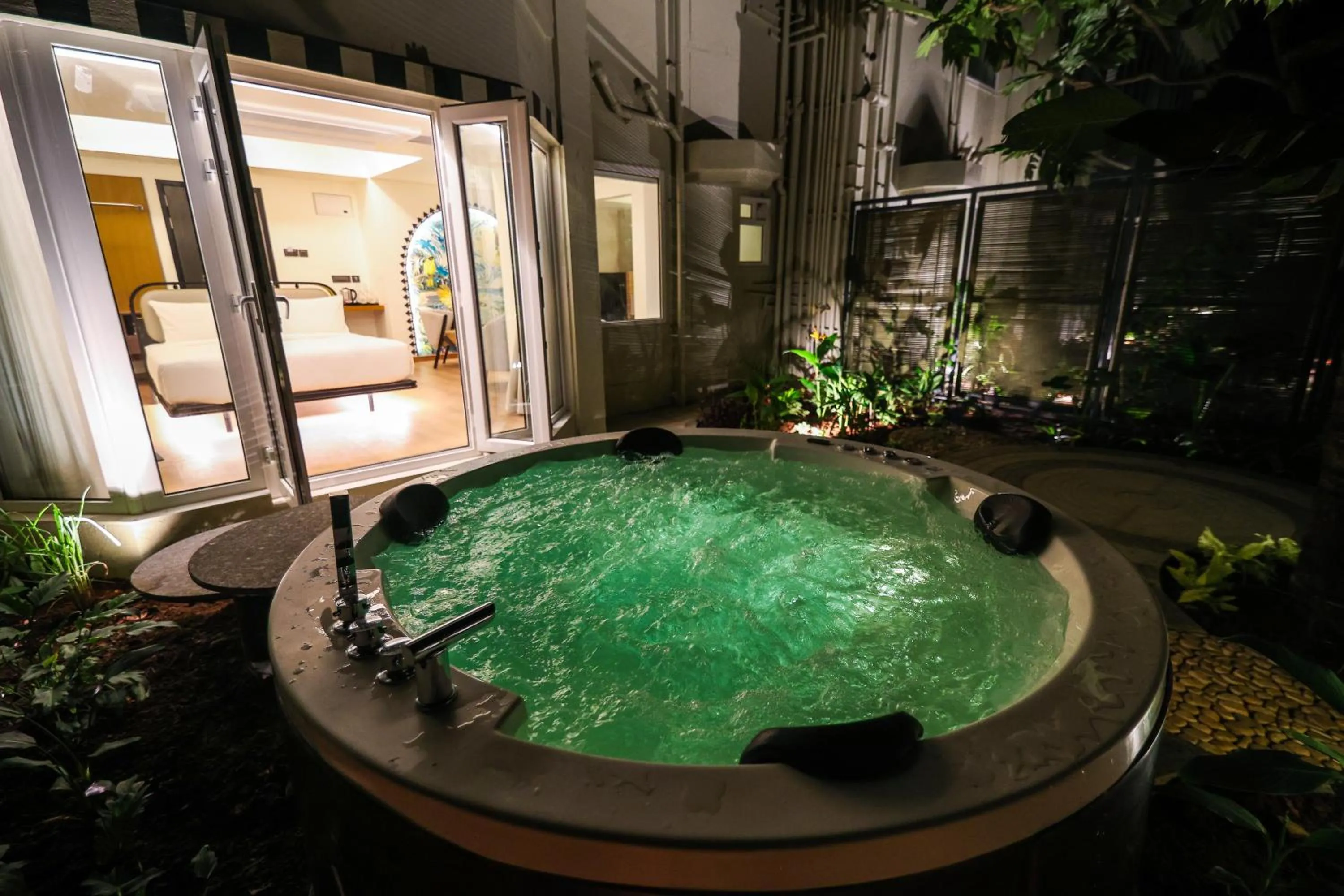 Hot Tub in The Orchid Passaros Benaulim Goa