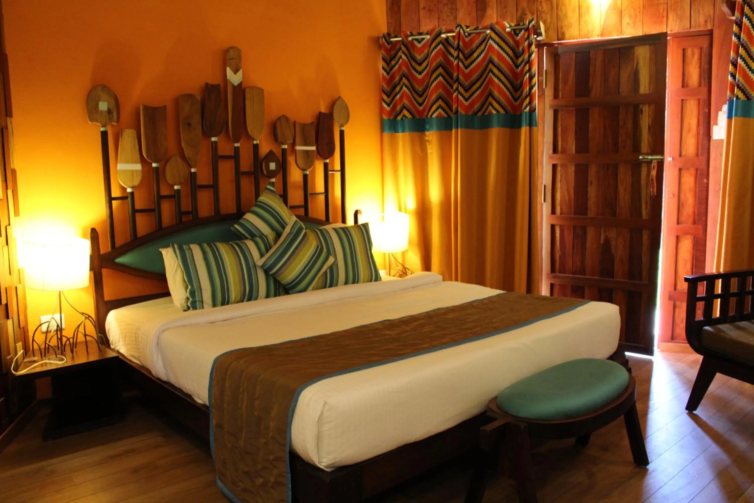 Bed in Silver Sand Beach Resort Neil