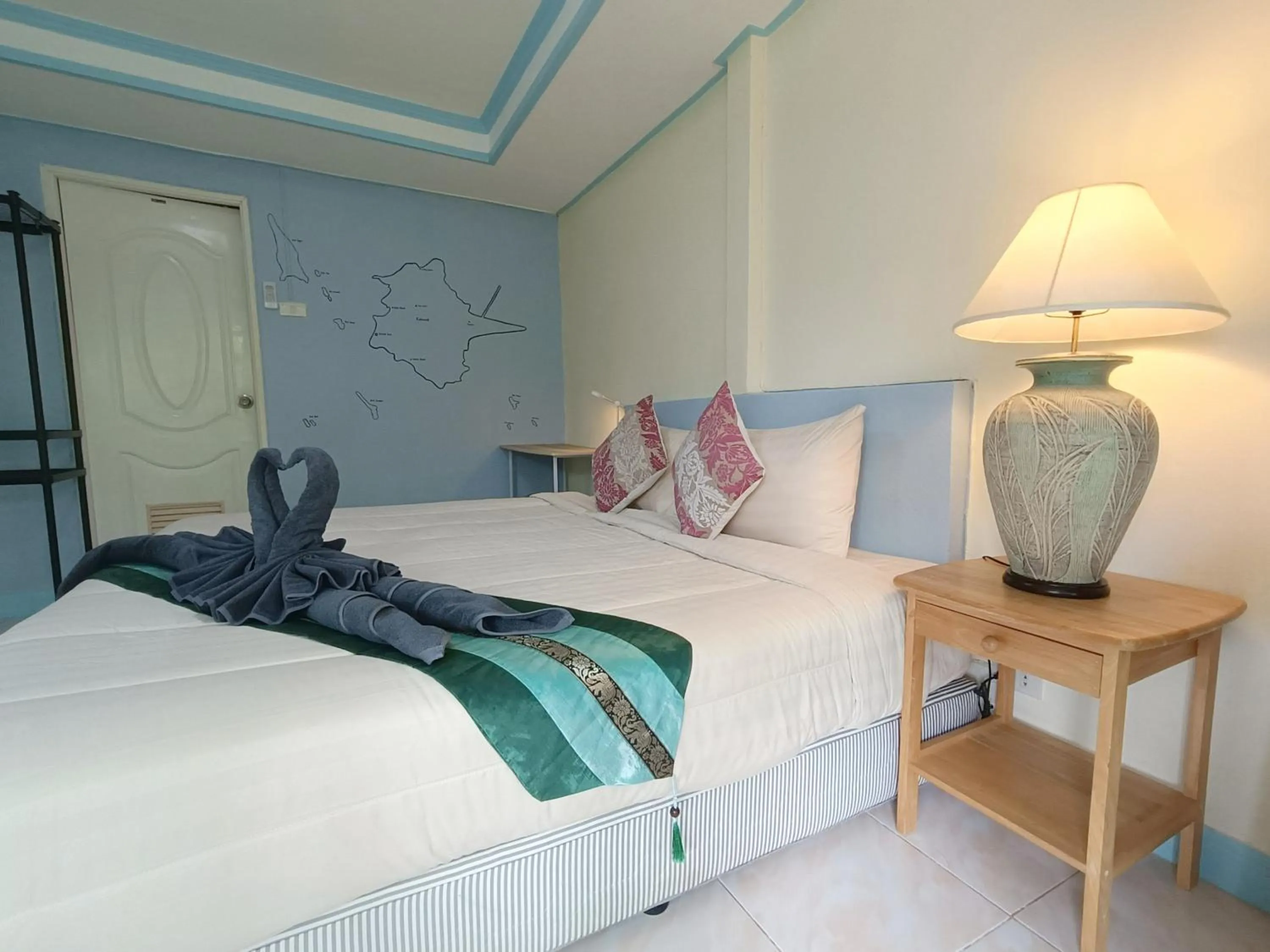 Bed in Forever Kohmook Bungalows