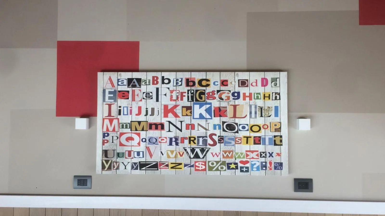 Decorative detail in Hotel Laghetto