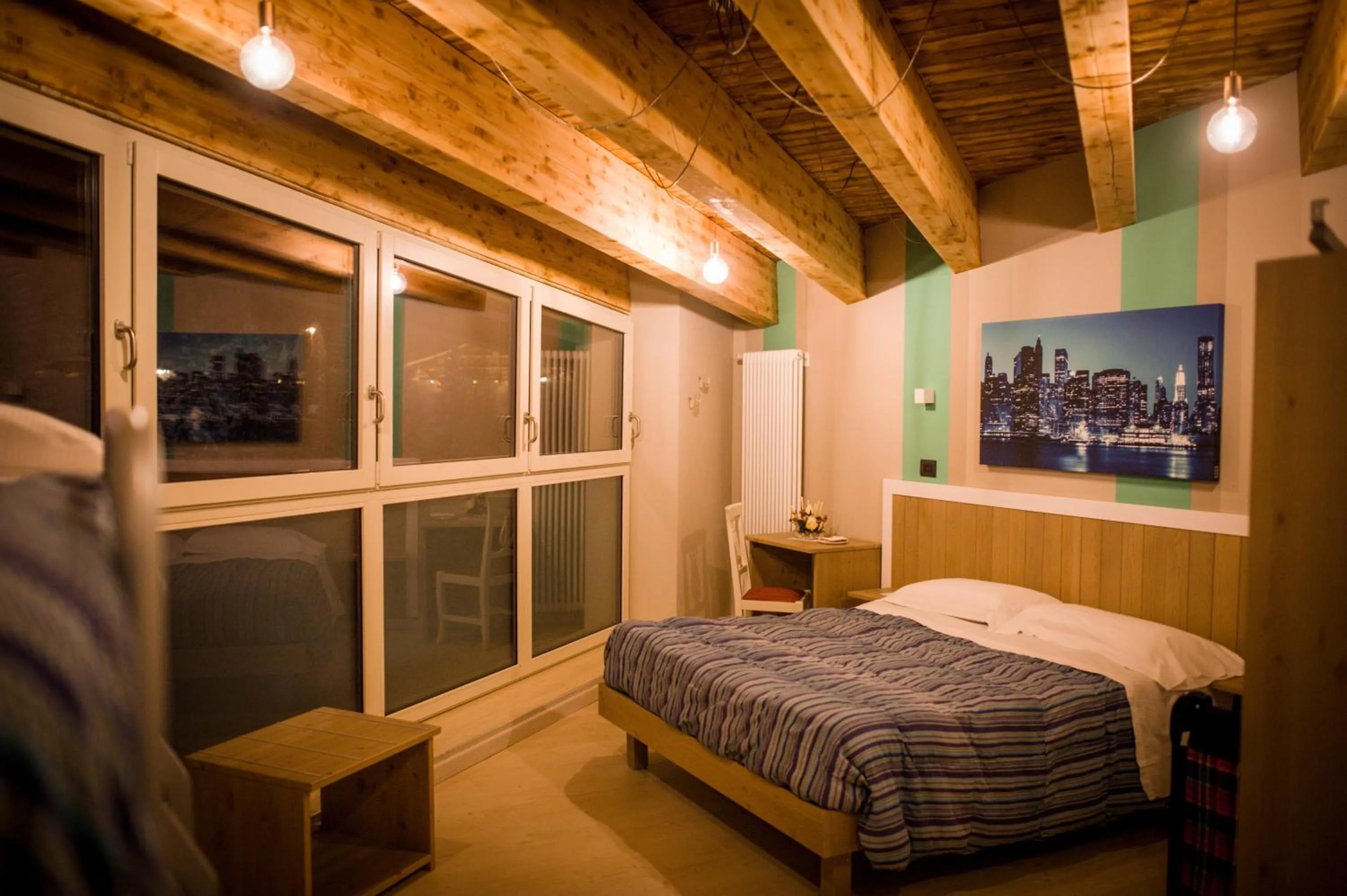 Bed in Hotel Laghetto