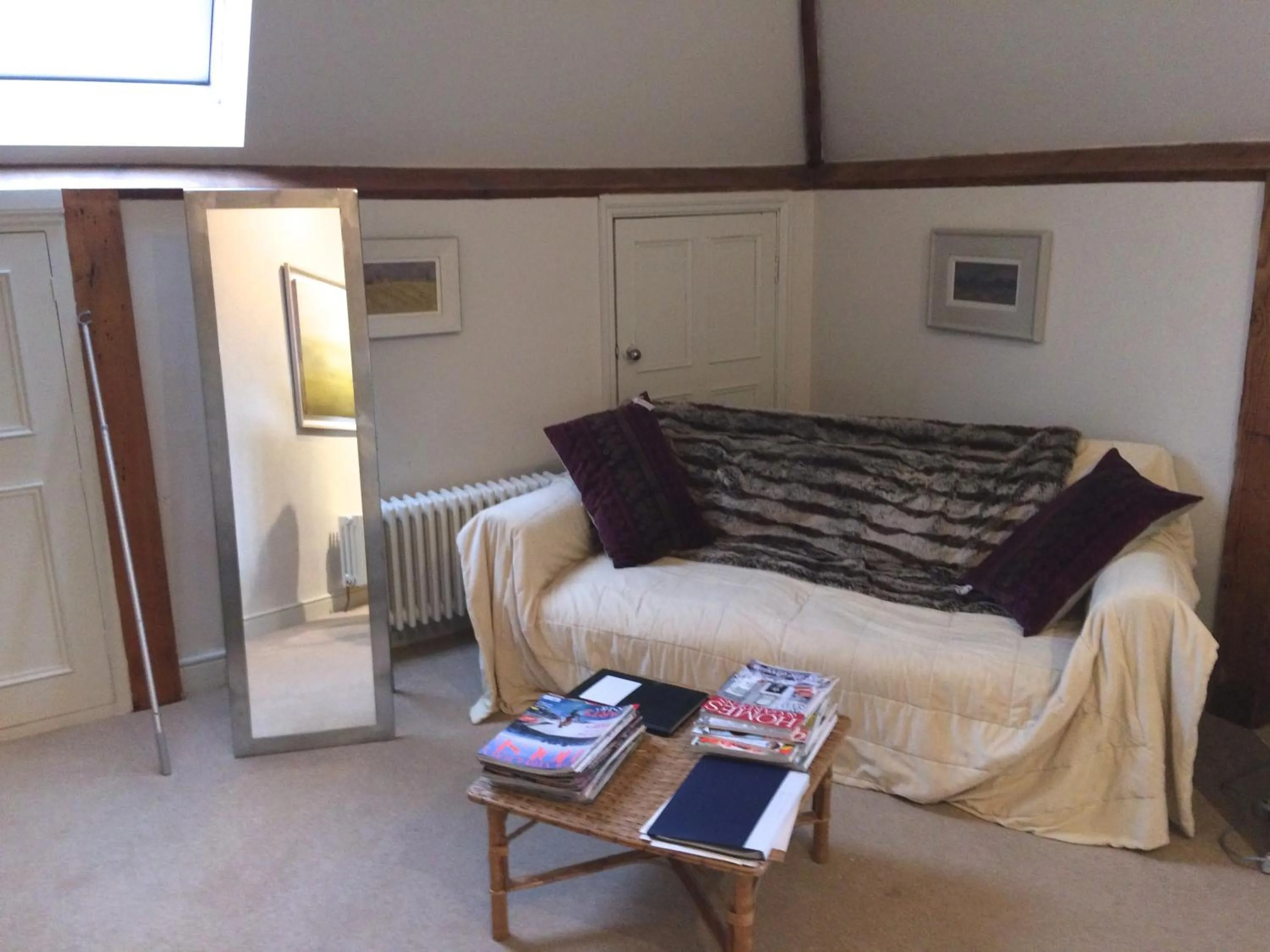 Seating area, Bed in The Clock Tower