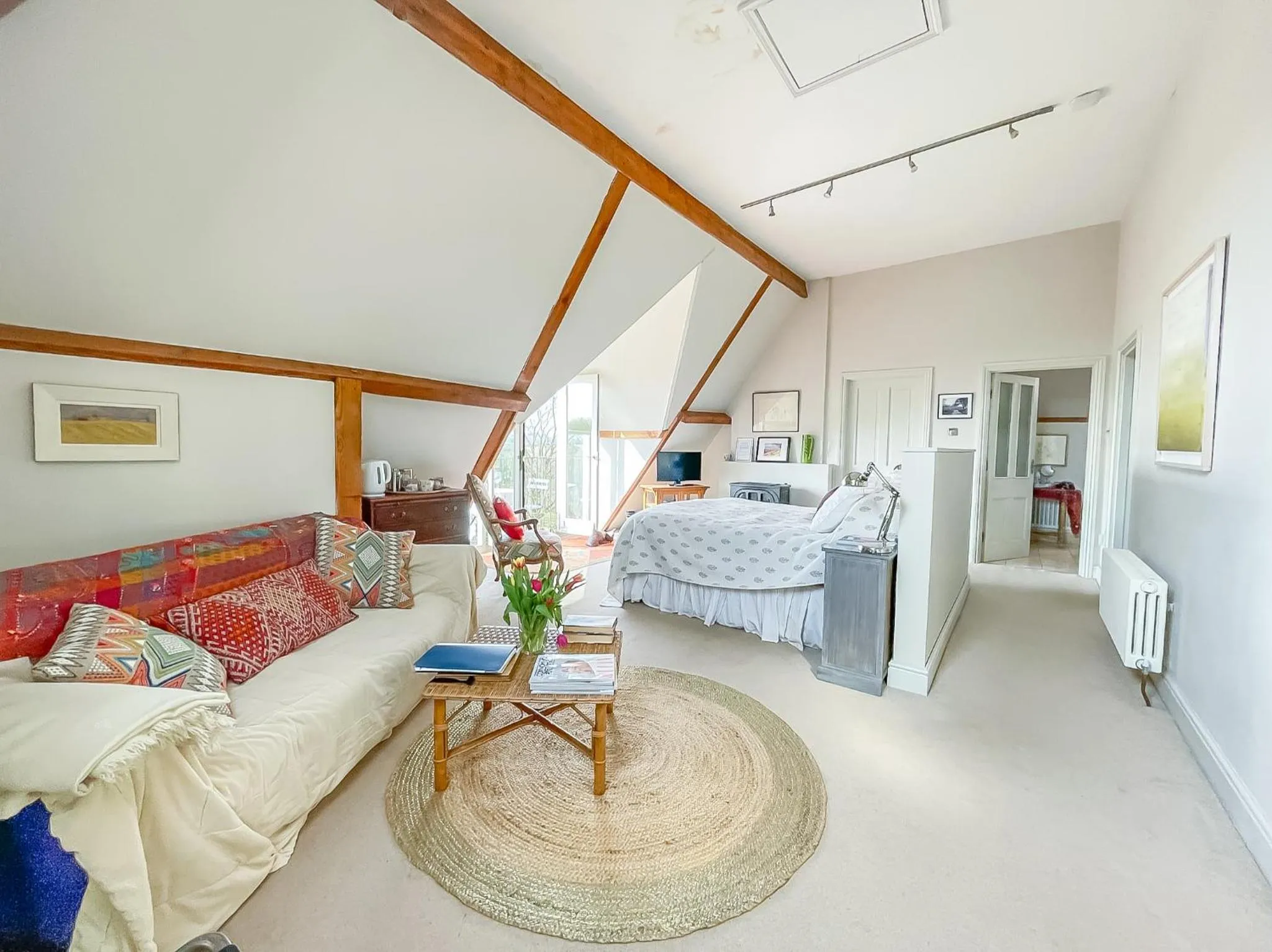 Photo of the whole room, Bed in The Clock Tower