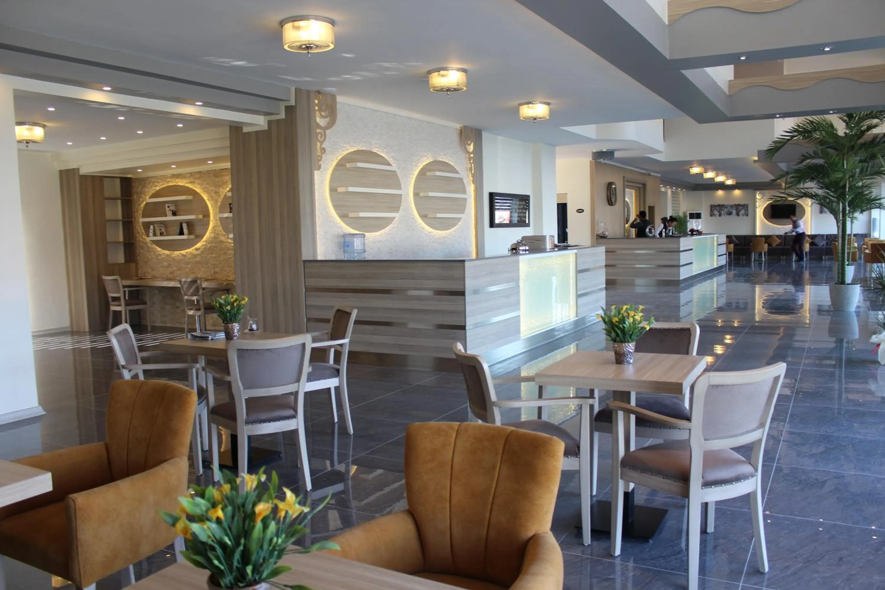 Lobby or reception in Hotel La Bella