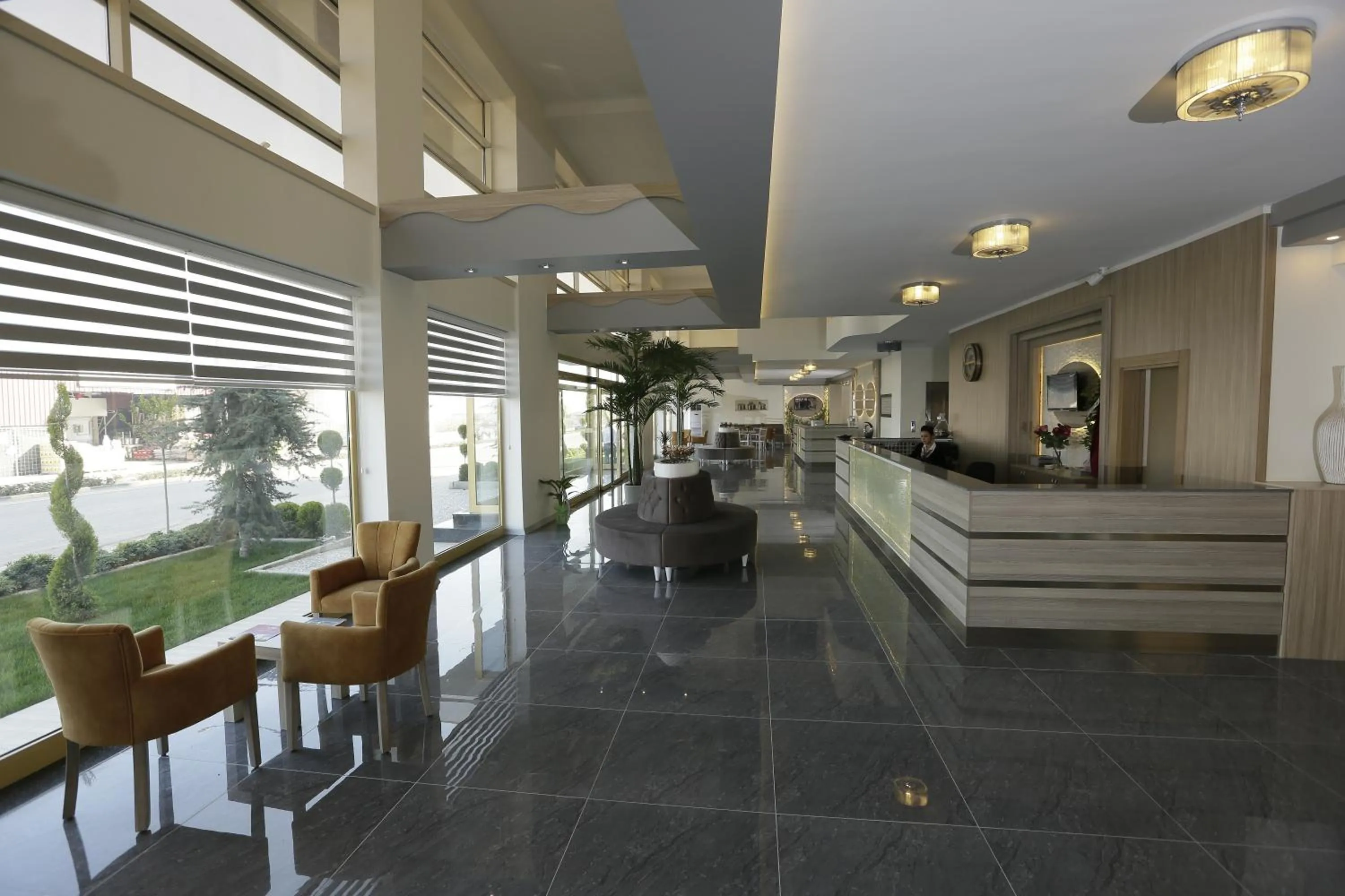 Lobby or reception in Hotel La Bella