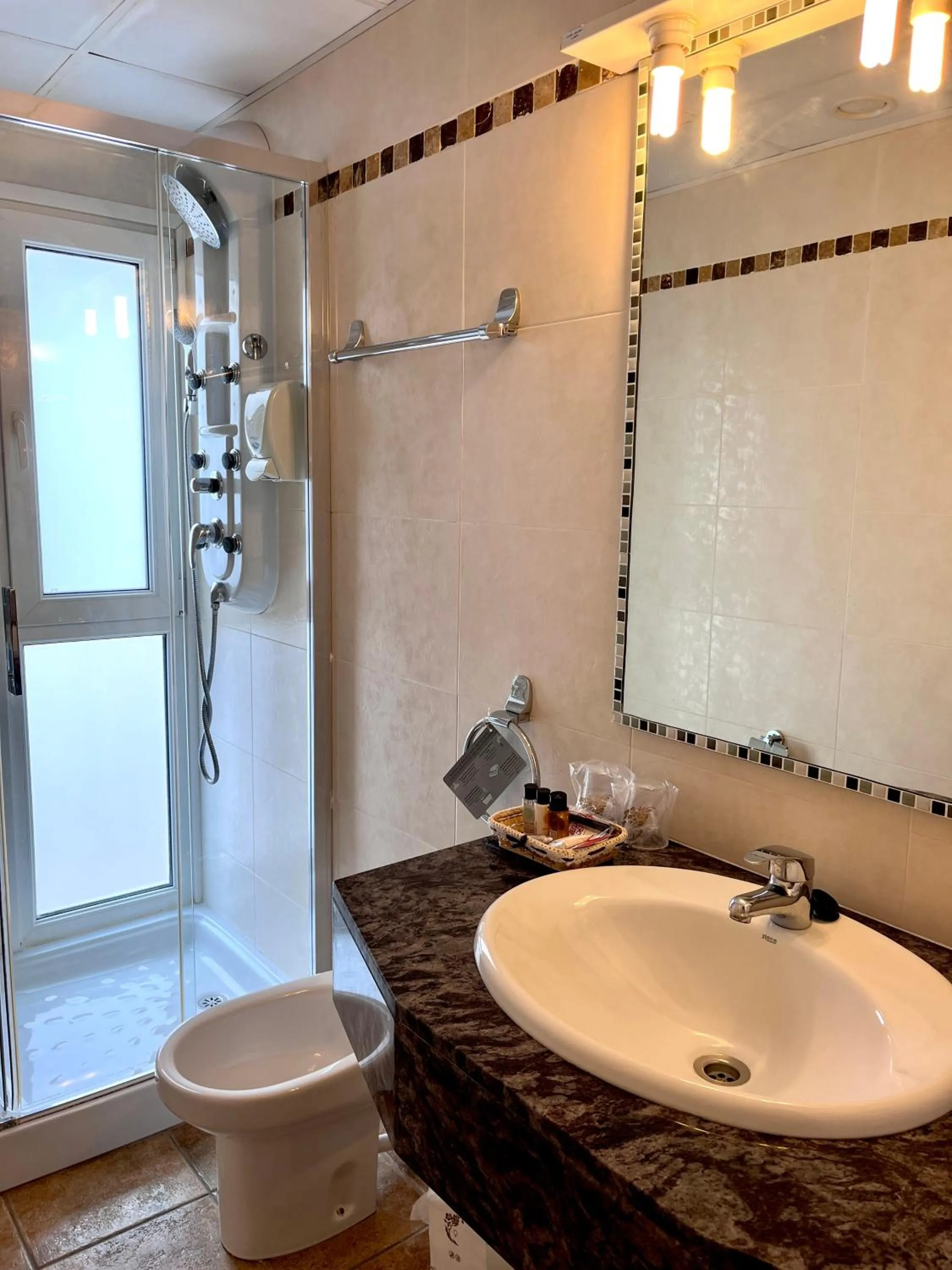 Shower in La Muntanya