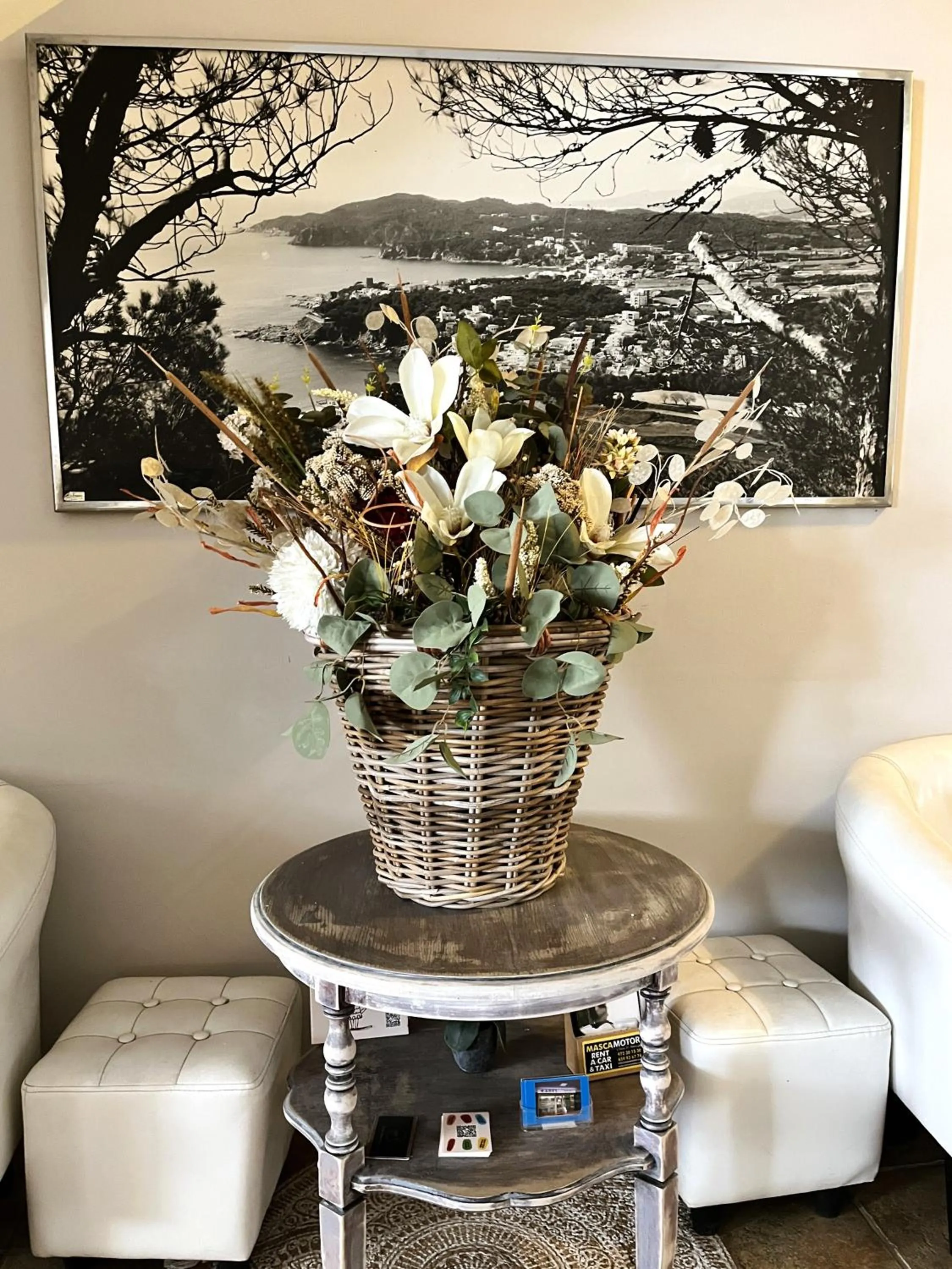 Lobby or reception in La Muntanya