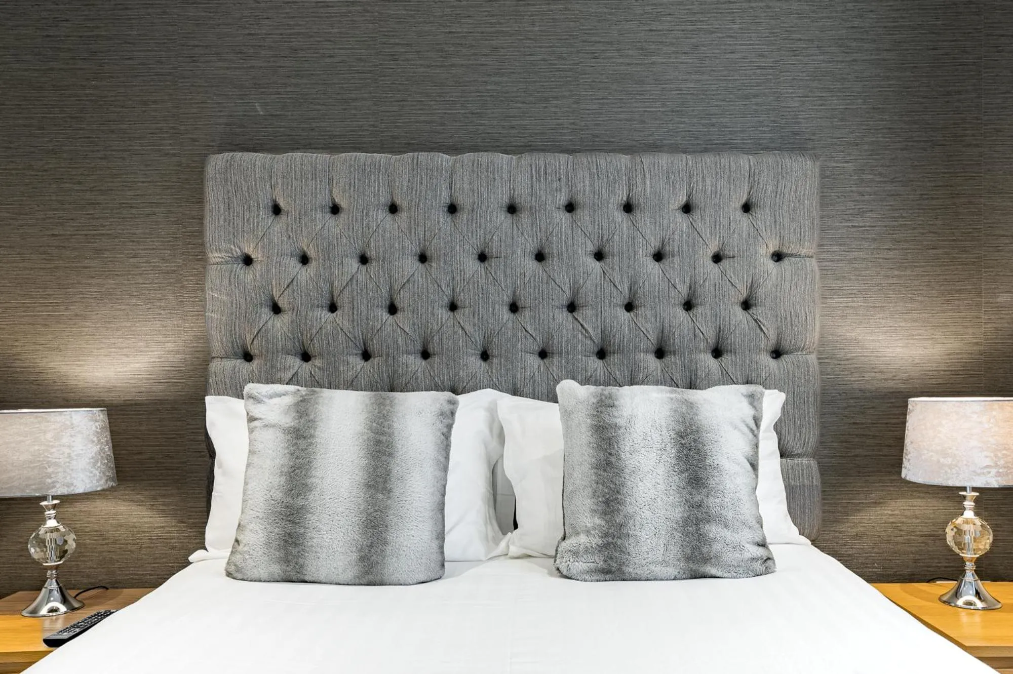 Bedroom, Bed in Abbey Apartments Modern ApartHotel for Tourists & Professionals