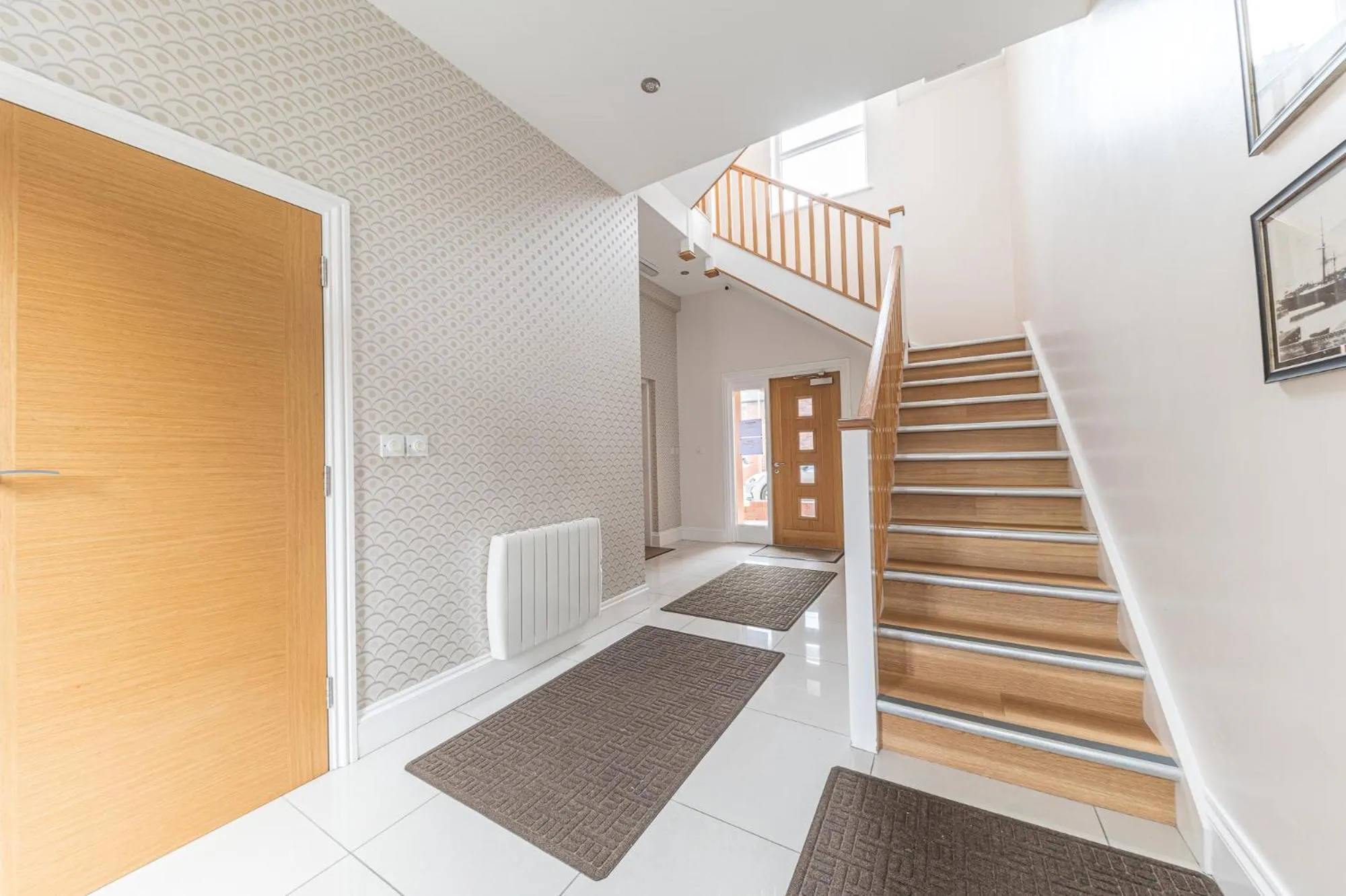 Facade/entrance in Abbey Apartments Modern ApartHotel for Tourists & Professionals