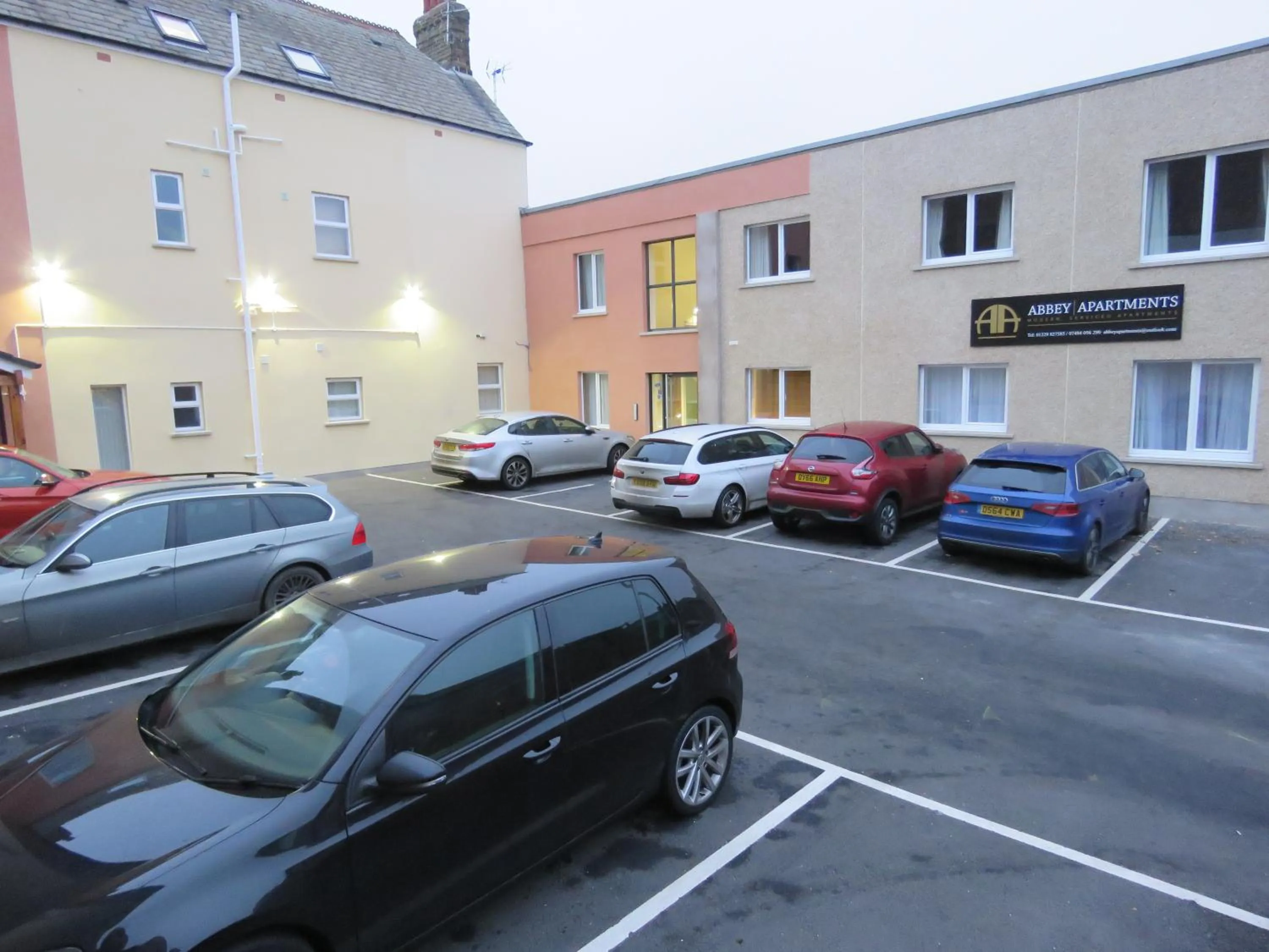 Property building in Abbey Apartments Modern ApartHotel for Tourists & Professionals