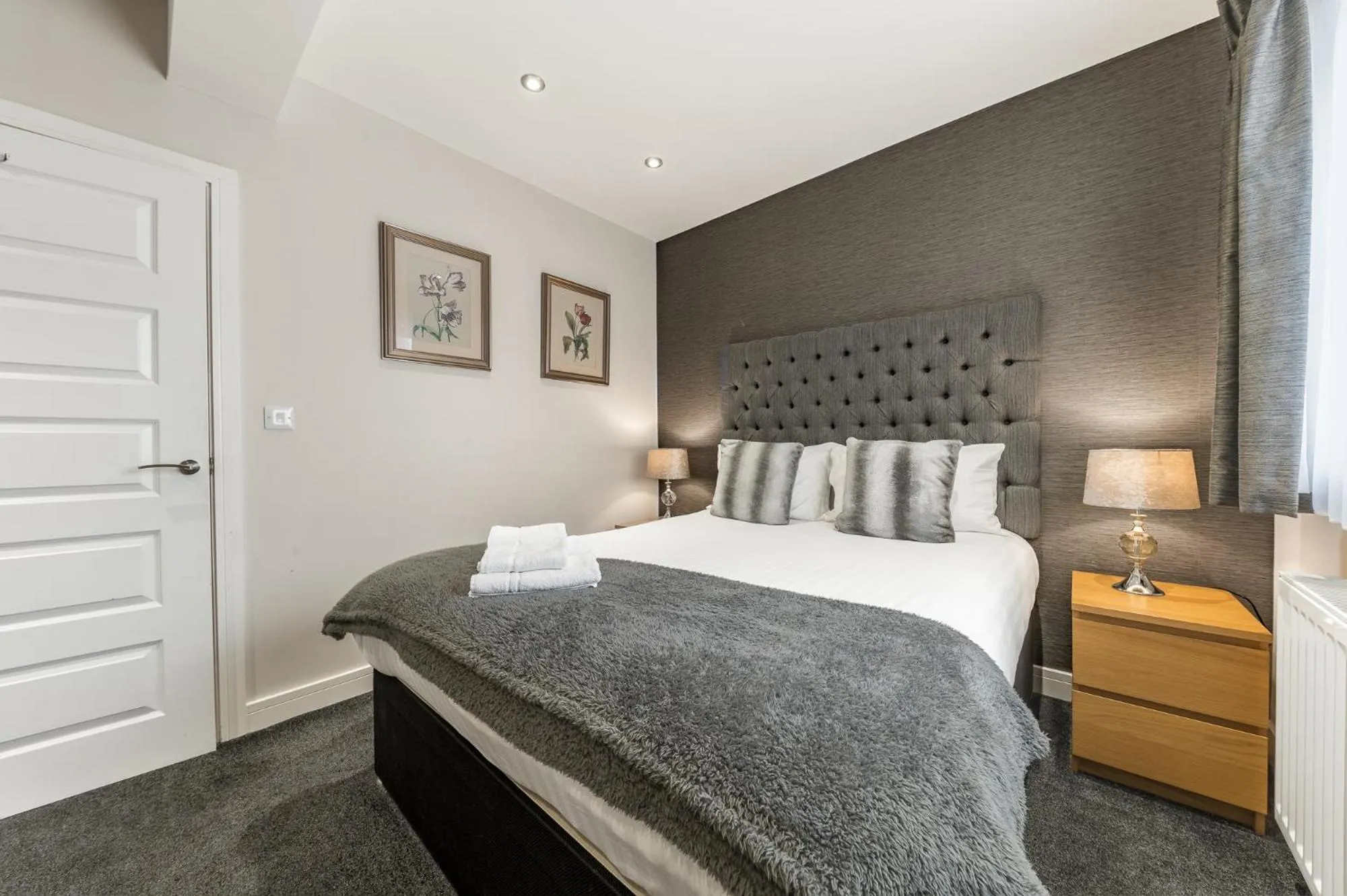 Bedroom, Bed in Abbey Apartments Modern ApartHotel for Tourists & Professionals