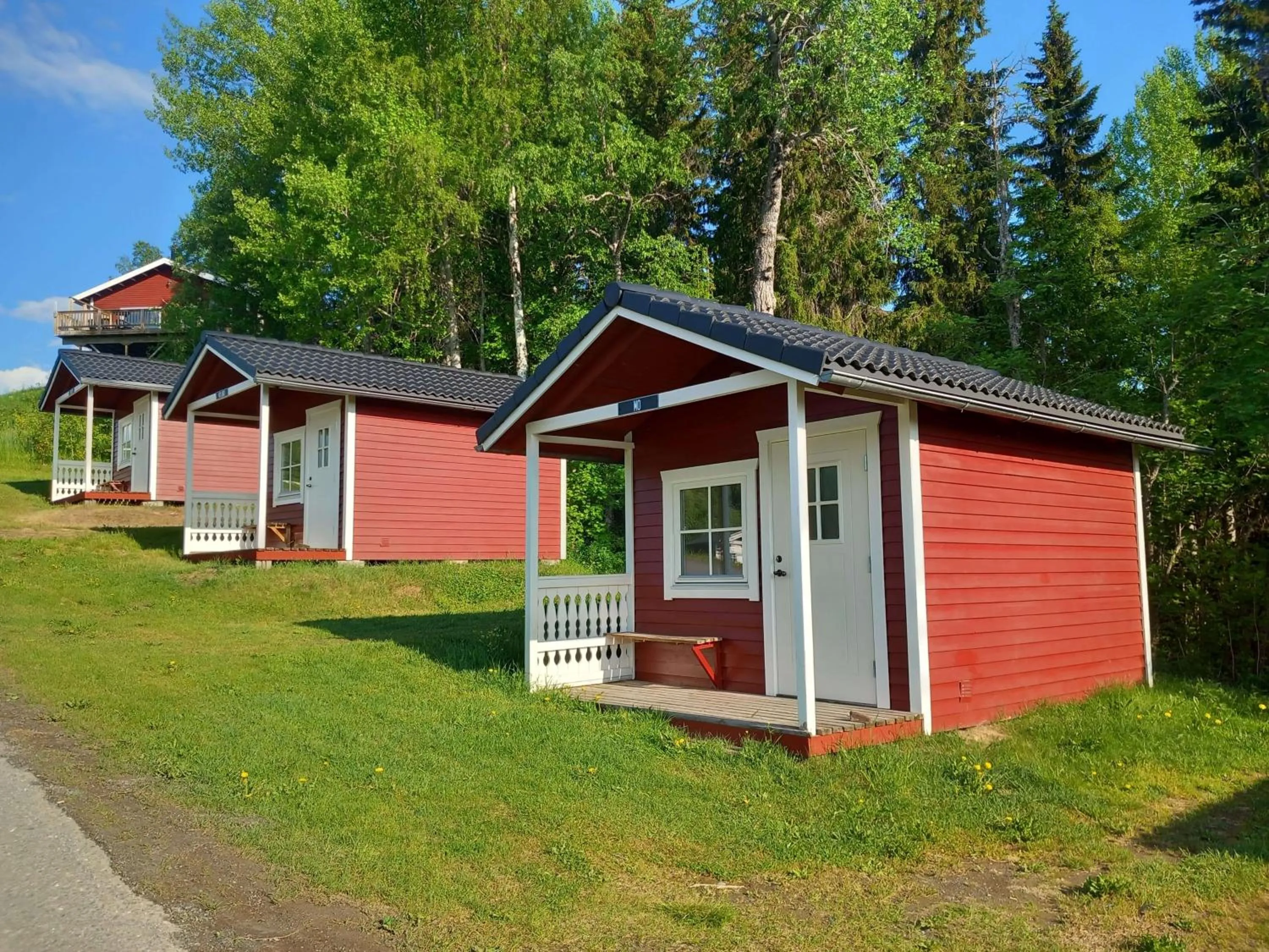 Property building in Ristafallets Camping