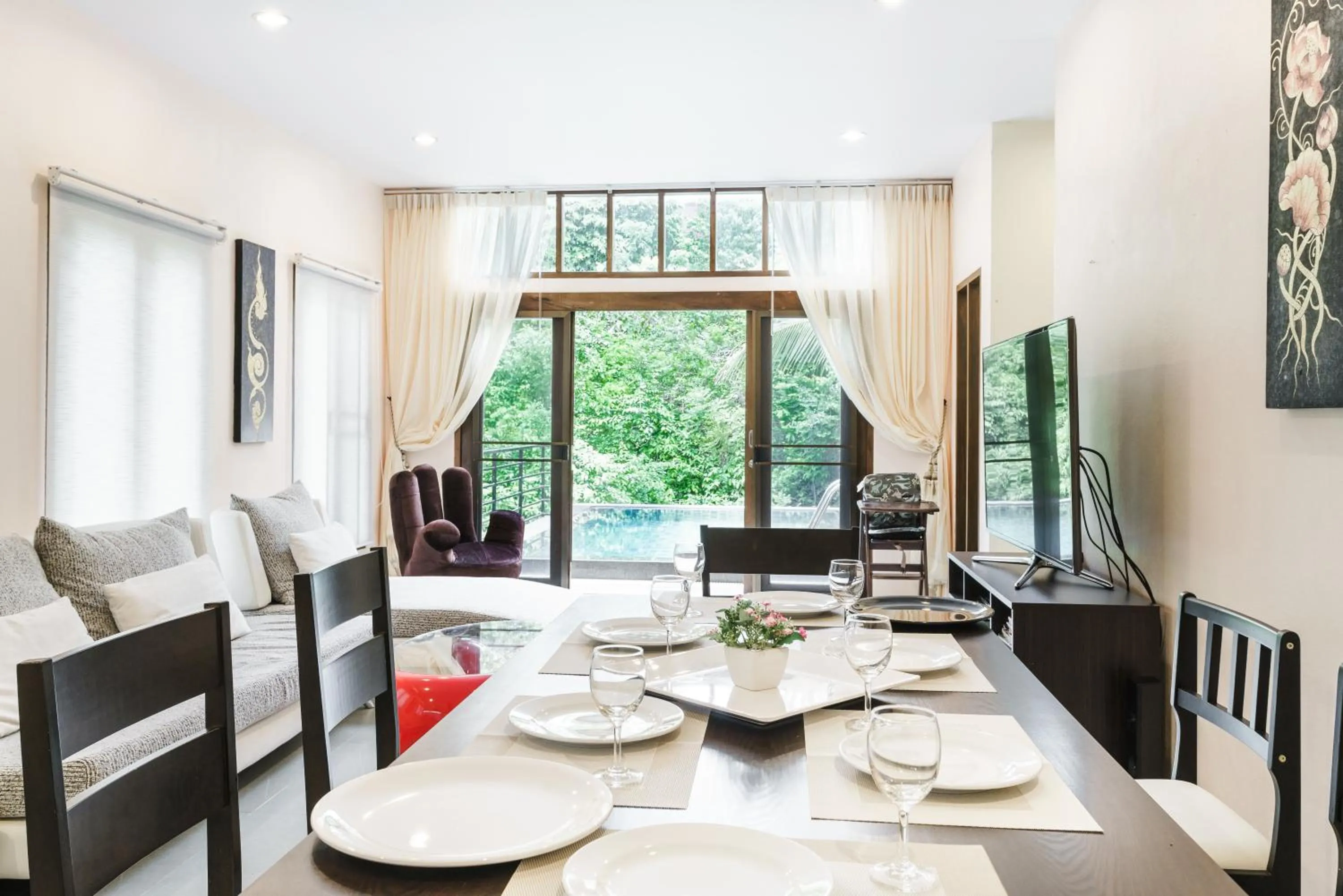 Living room in Chaweng Noi Villa