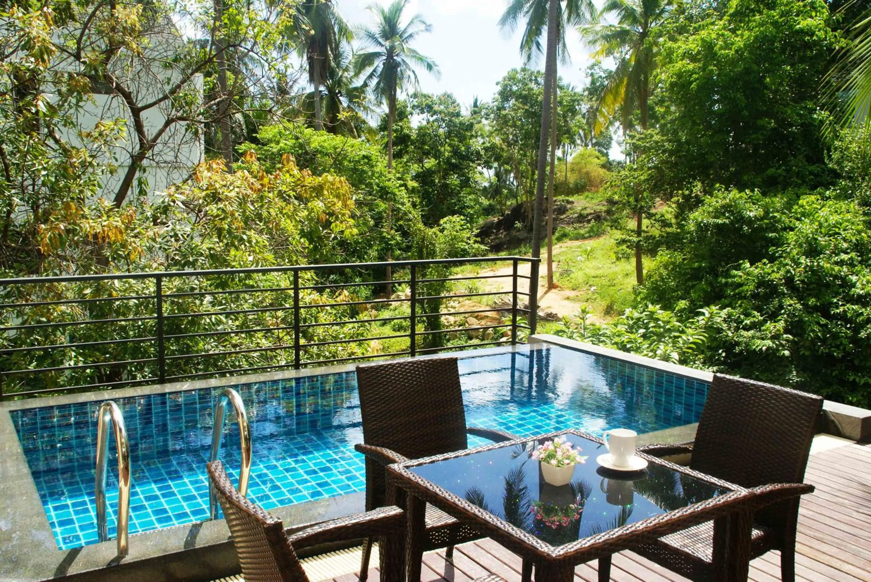Patio in Chaweng Noi Villa