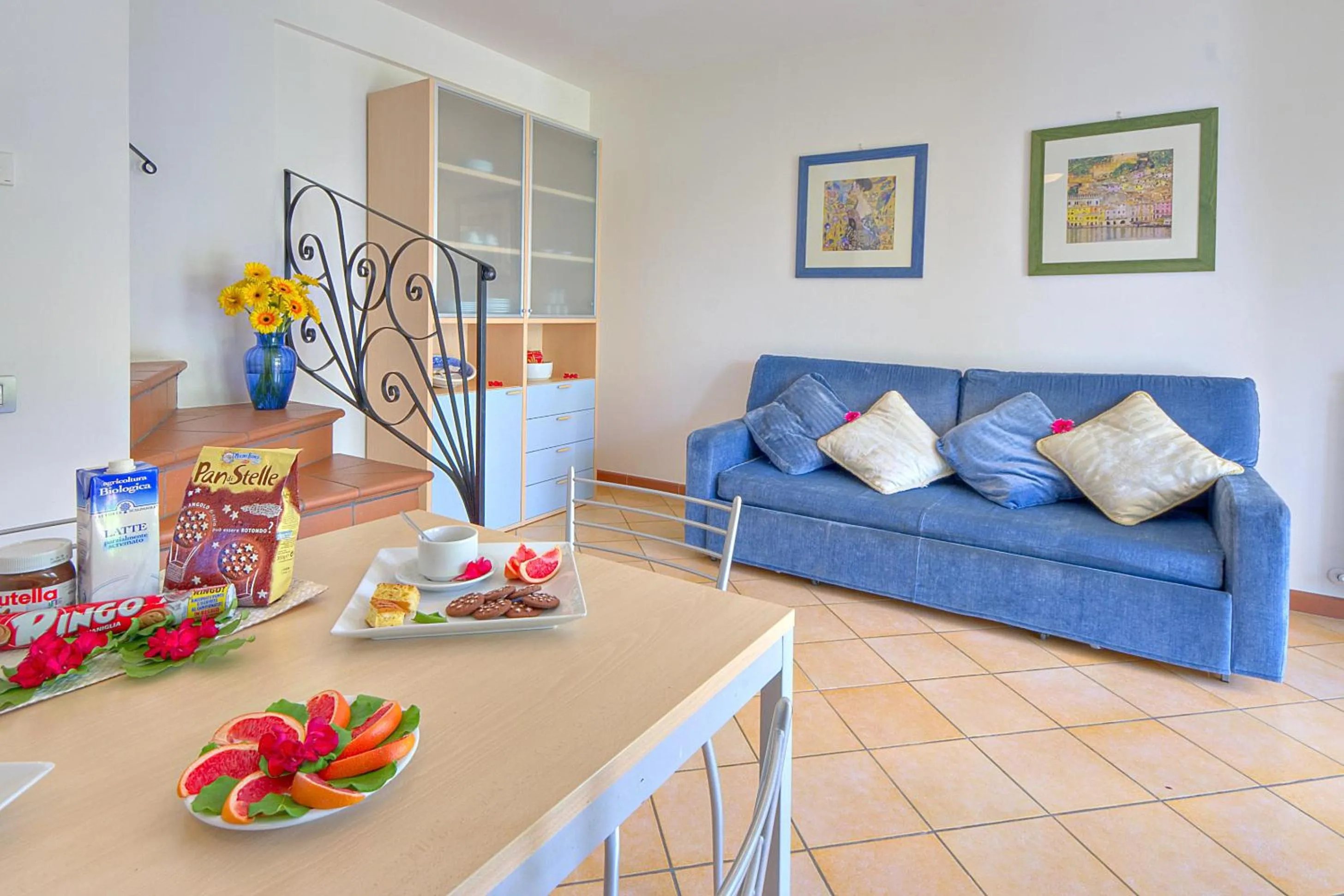 Living room in Residence I Giardini Del Conero