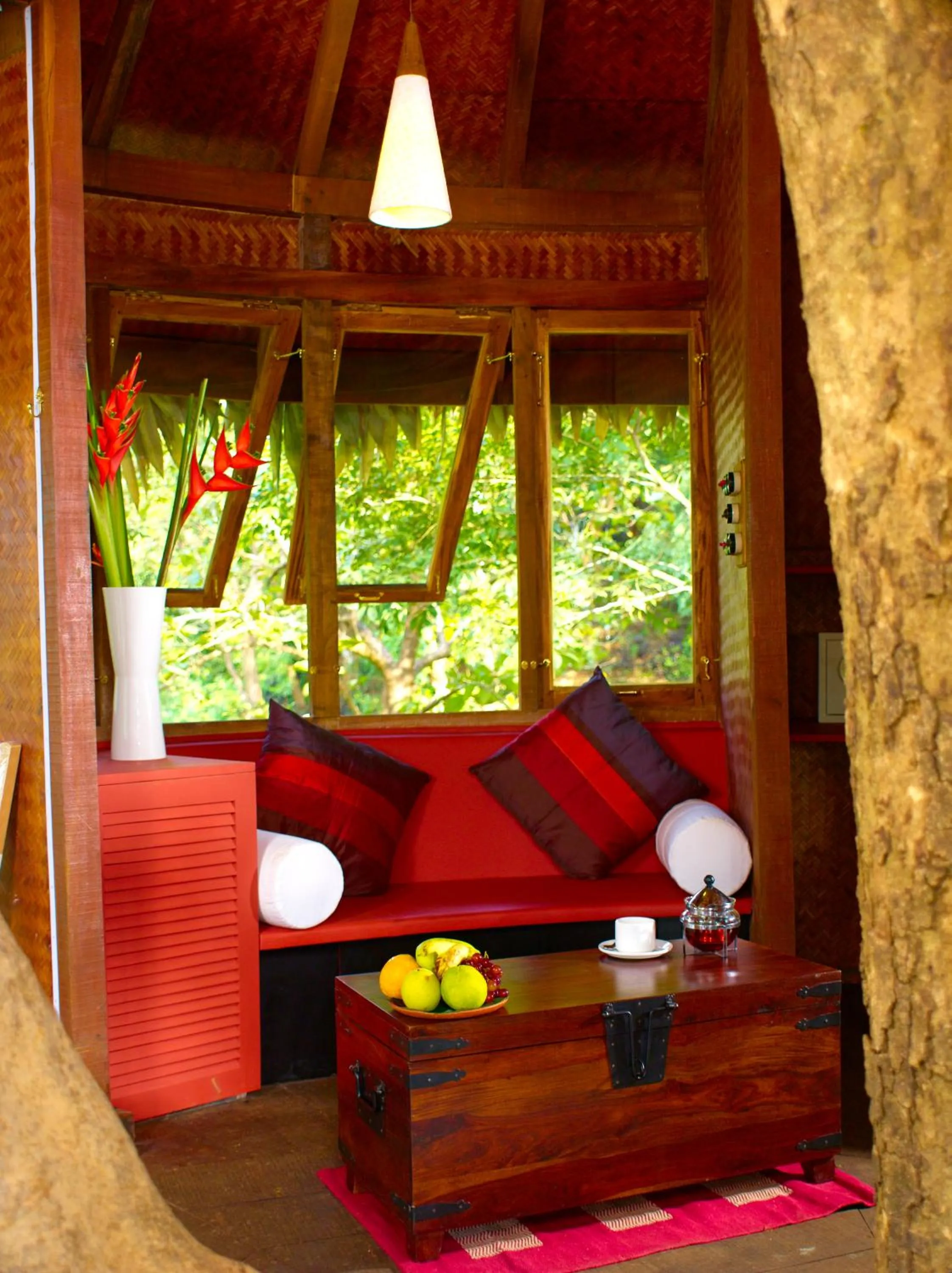 Patio in Rainforest Resort