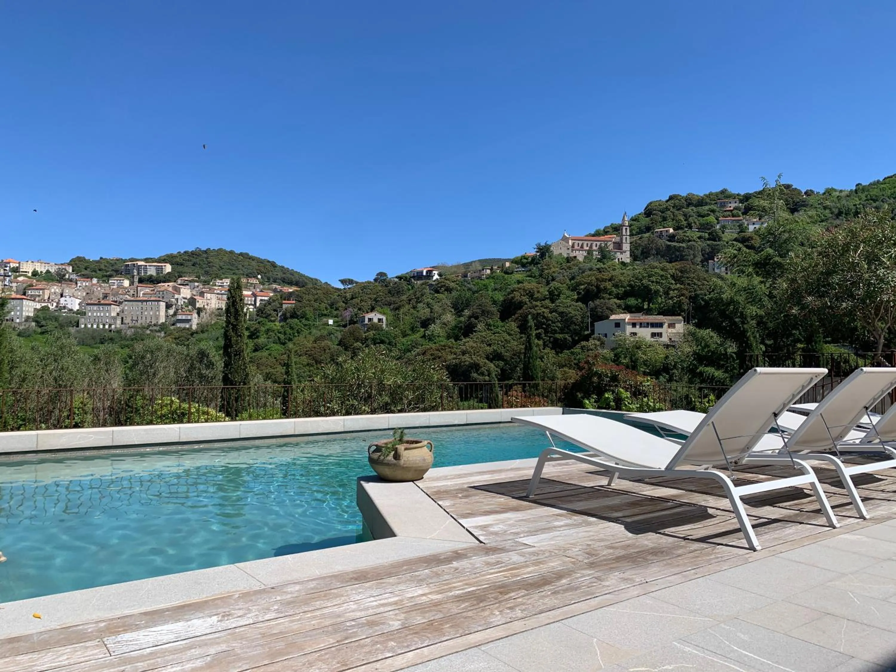 Swimming pool in Appart'hotel Fior Di Ribba