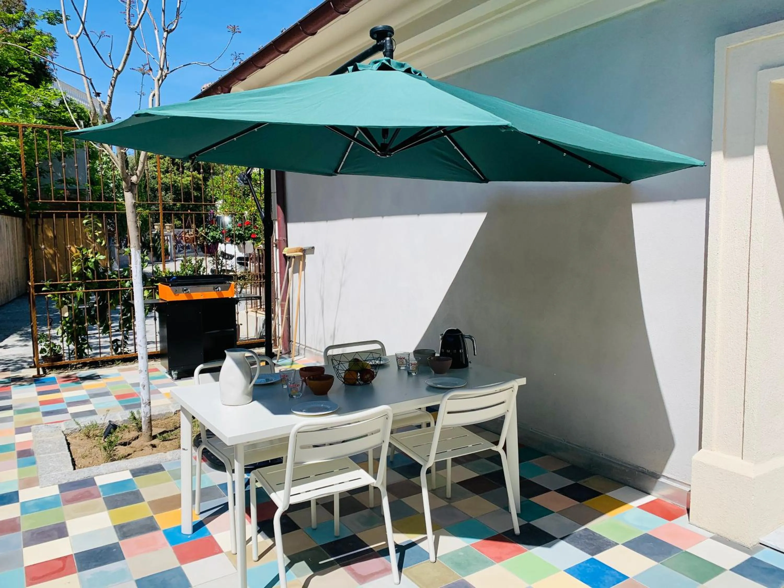 Patio in Appart'hotel Fior Di Ribba