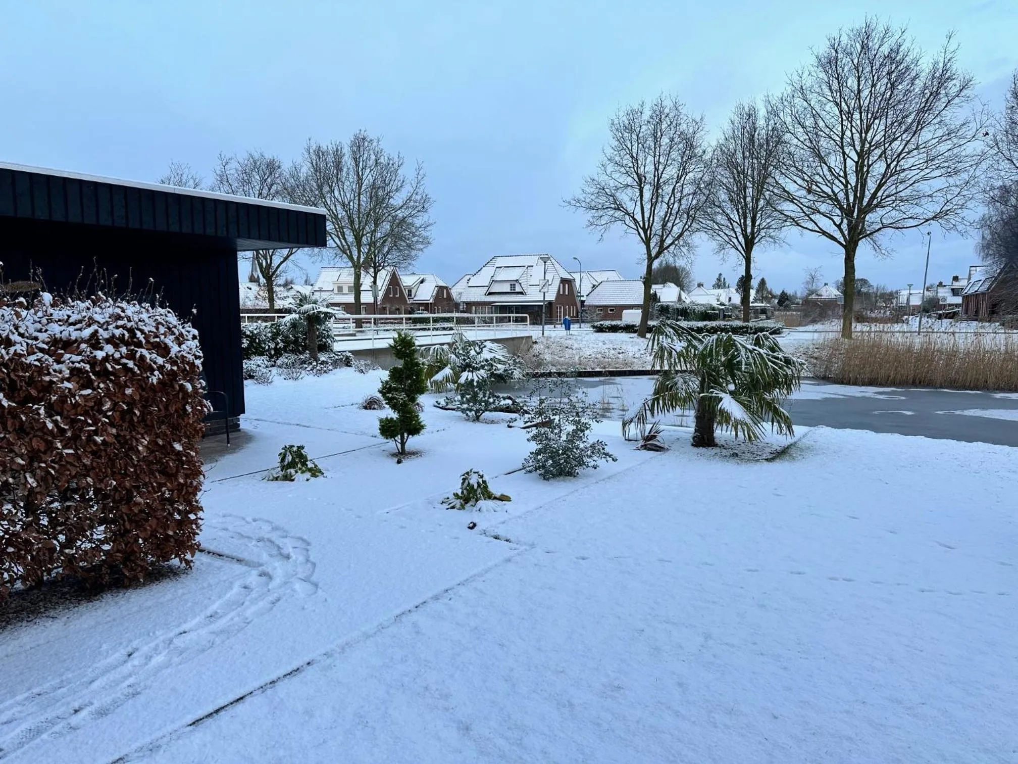 Winter in B&B de Wiekeborg