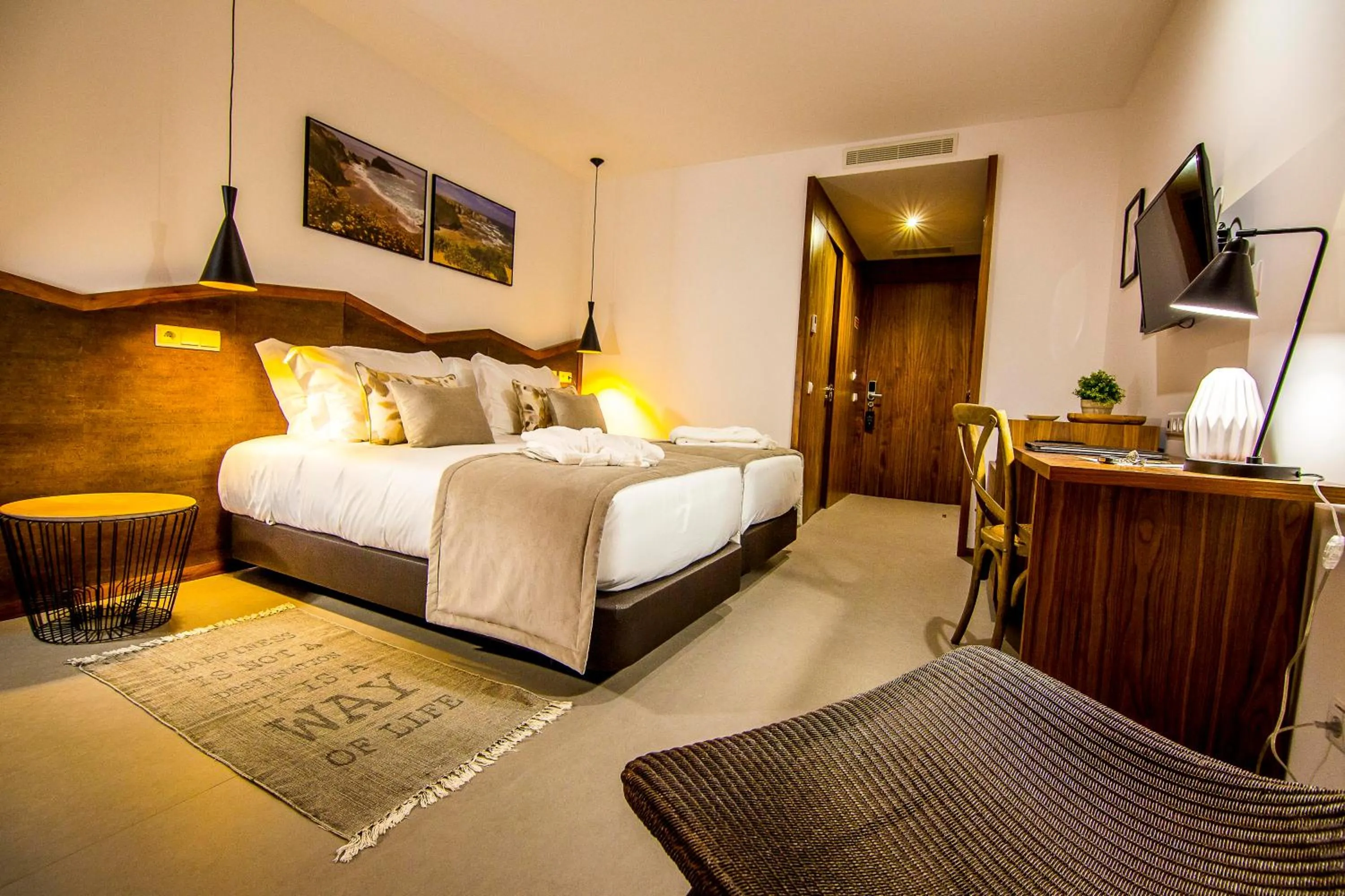 Bedroom, Bed in Enigma - Nature & Water Hotel