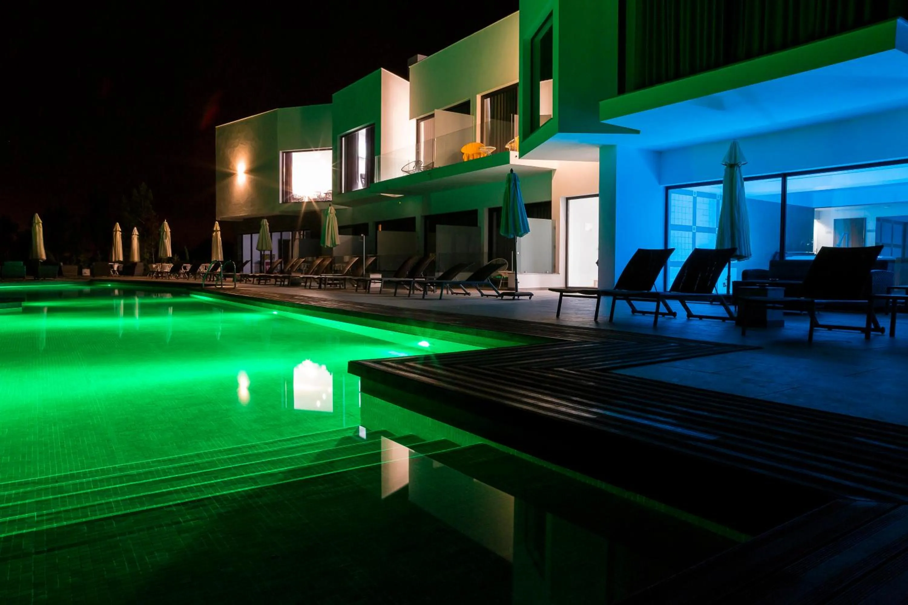 Swimming pool in Enigma - Nature & Water Hotel