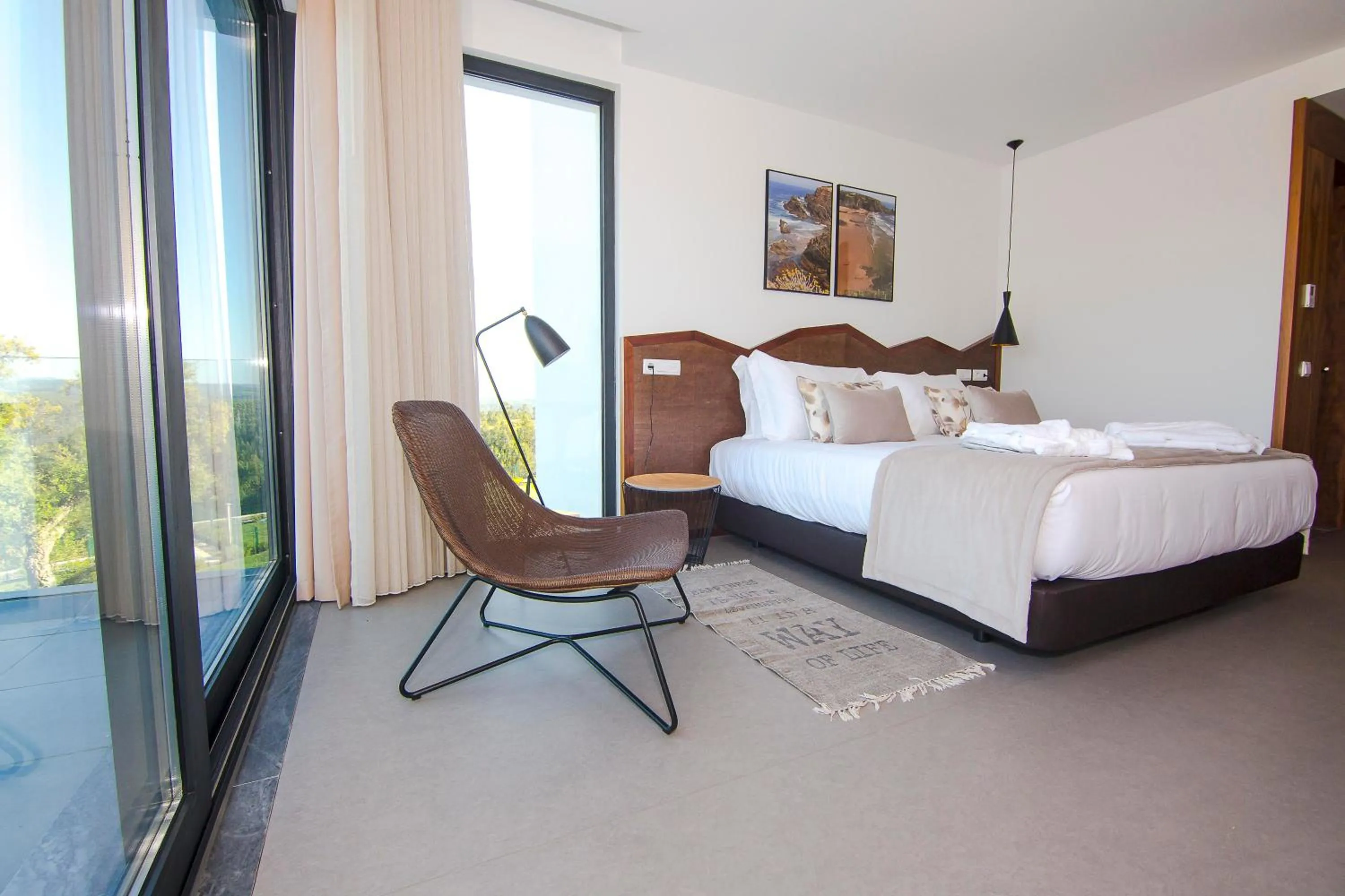 Bedroom, Bed in Enigma - Nature & Water Hotel