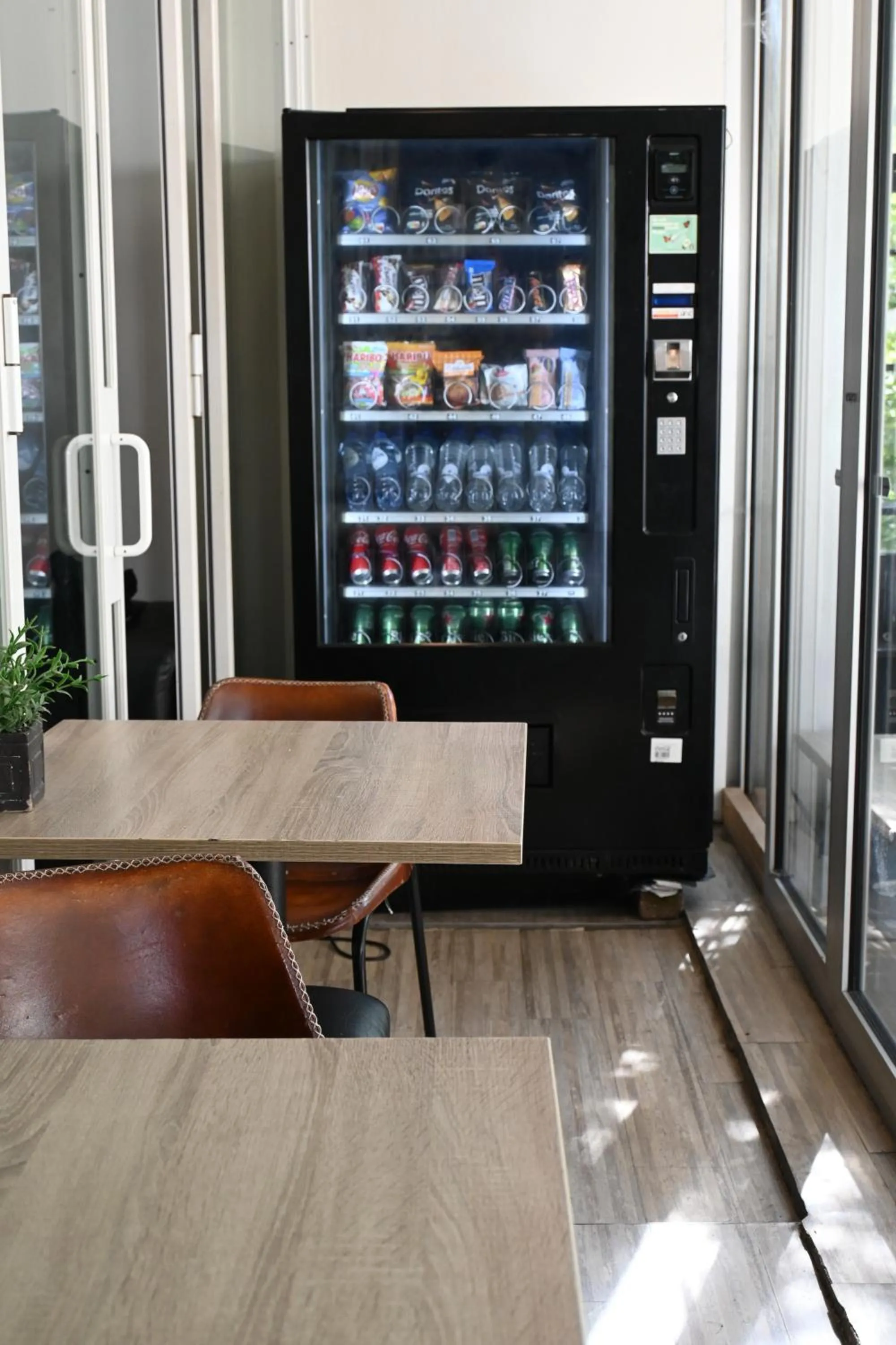 vending machine in Dutchies Hostel