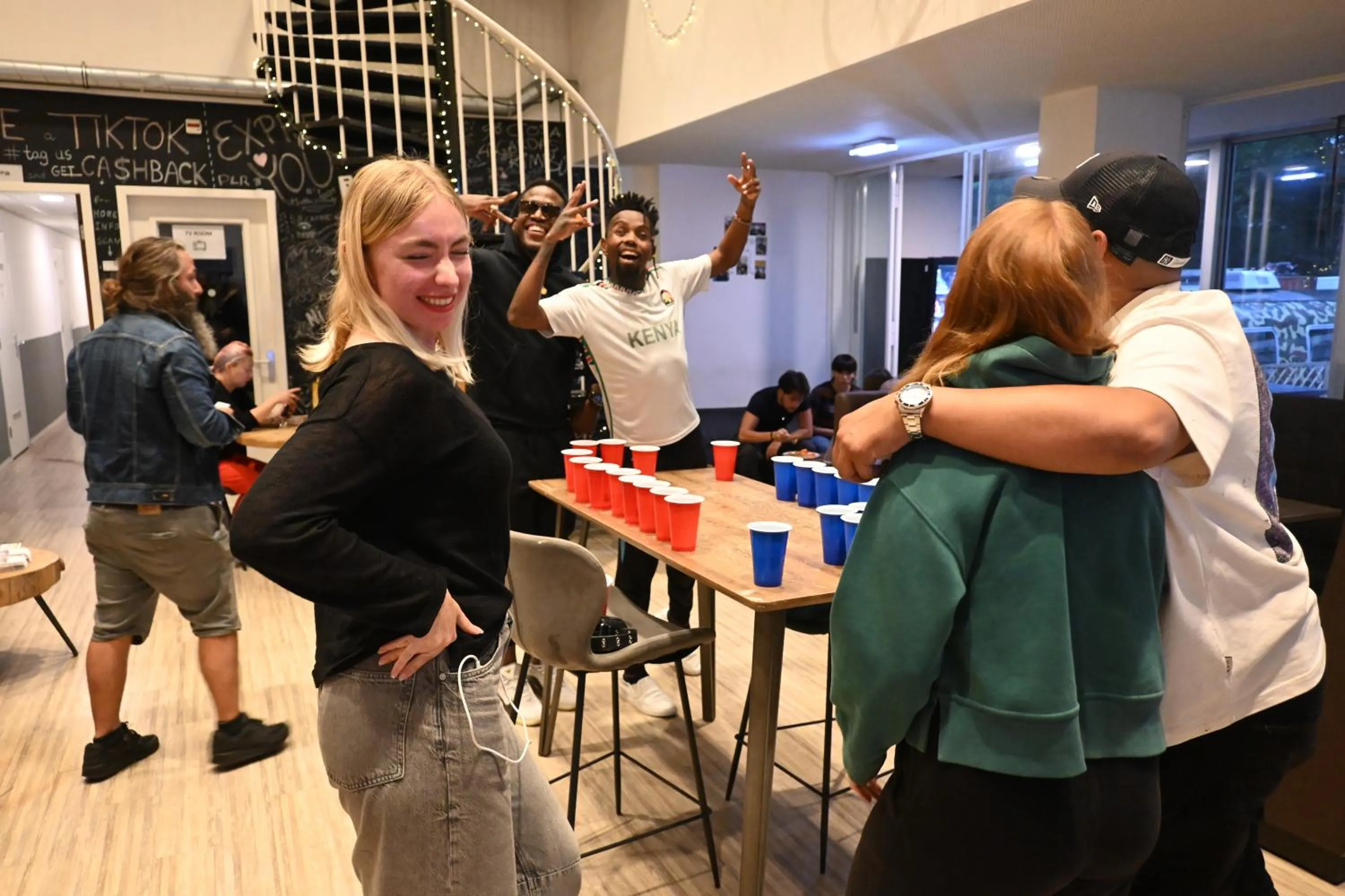 Lobby or reception in Dutchies Hostel