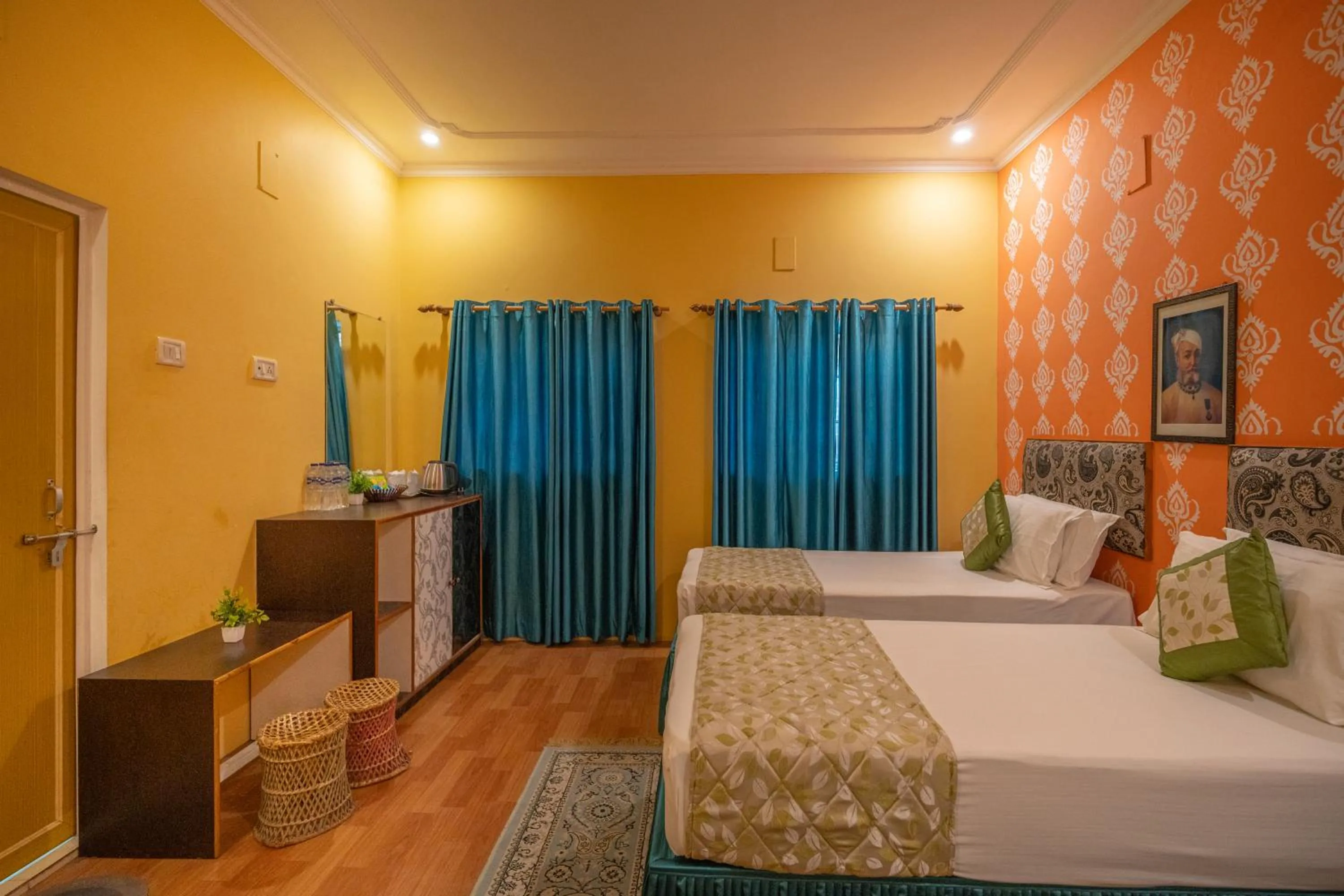 Bed in Tara Guest House