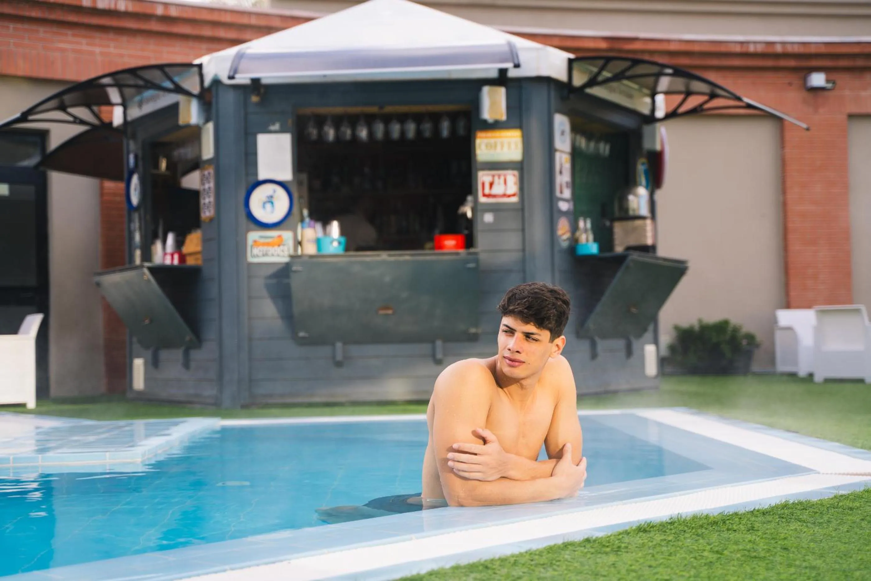 Pool view in Sardegna Termale Hotel&SPA
