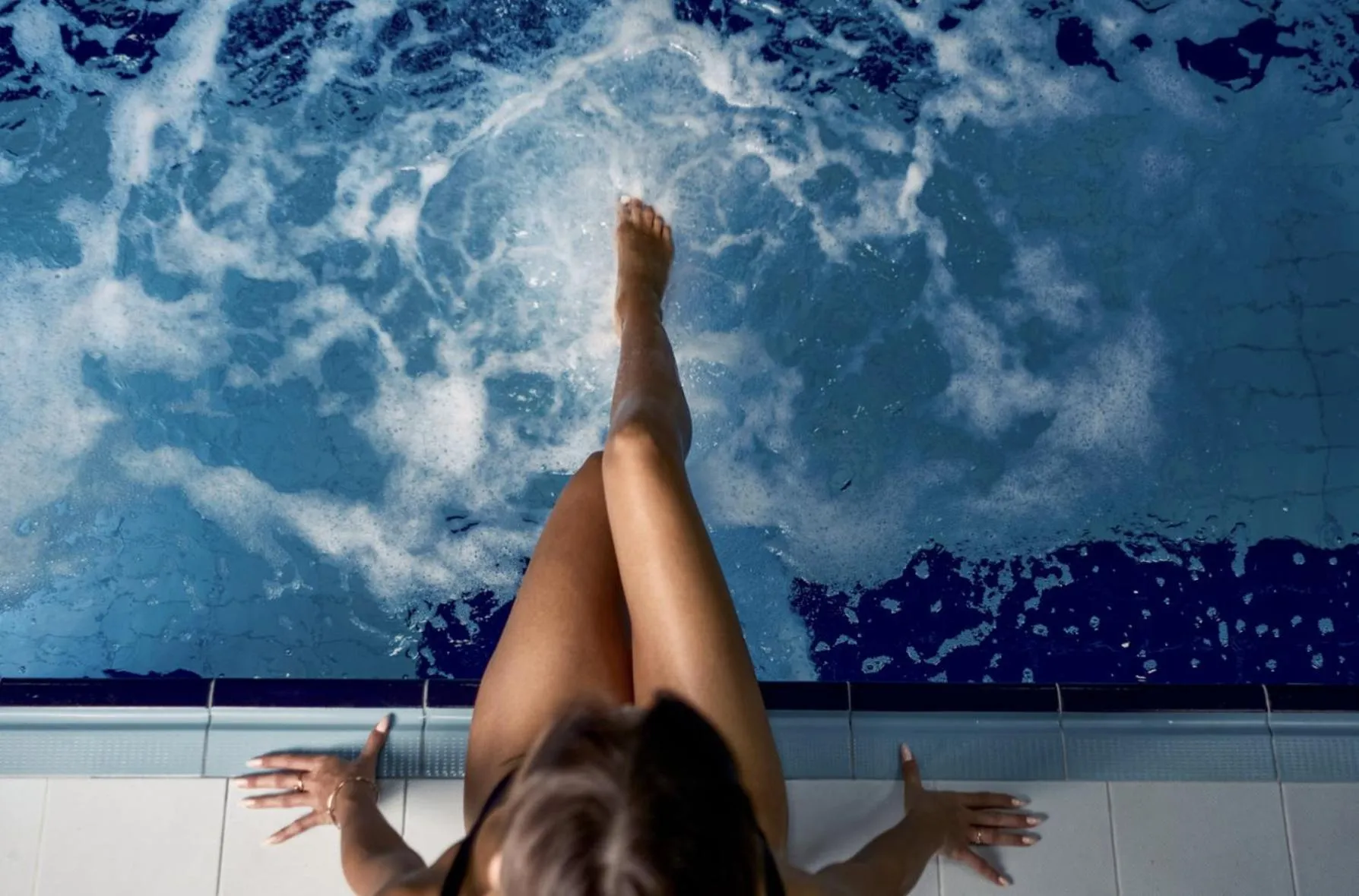 Swimming pool in Hotel France