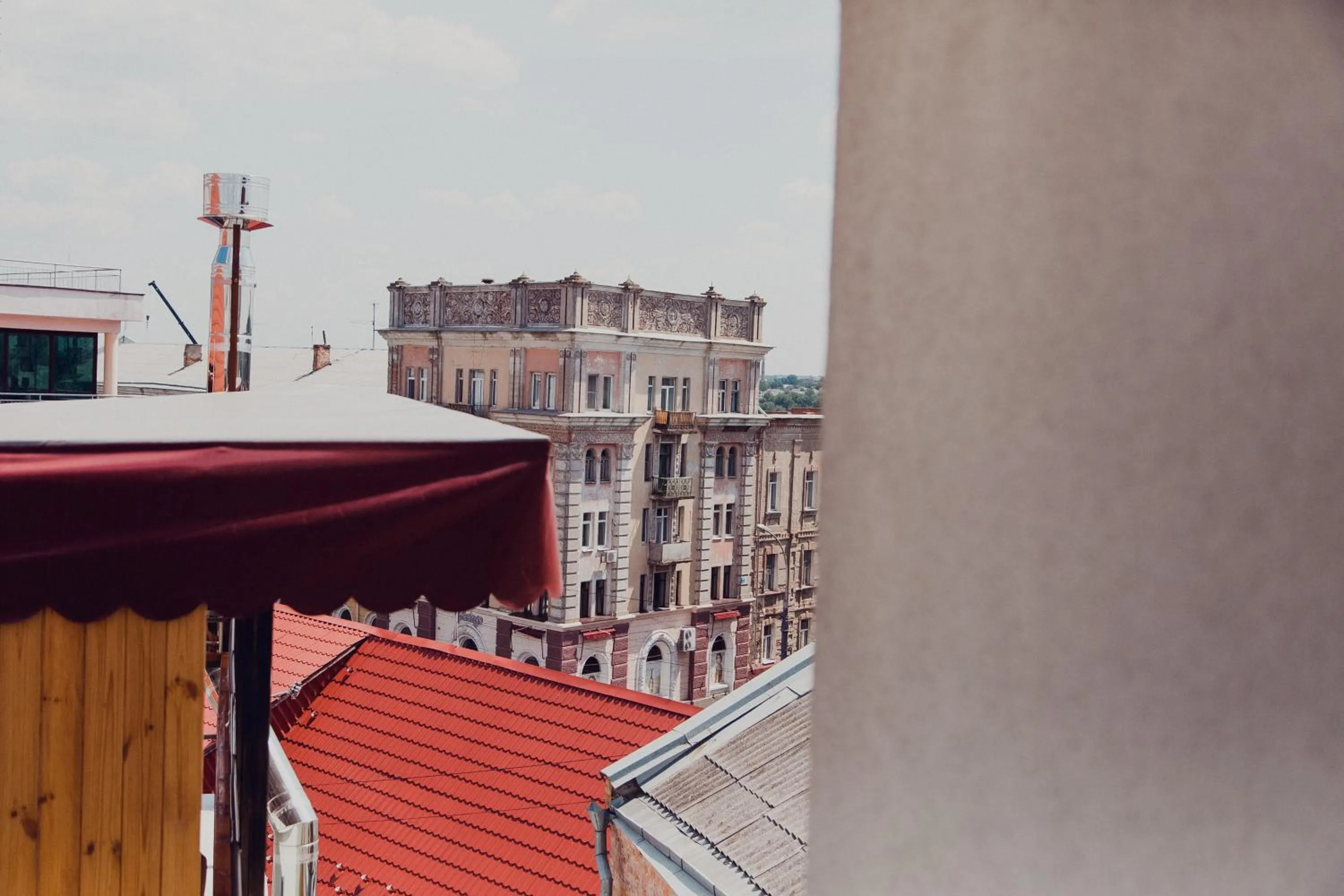 City view in Hotel France