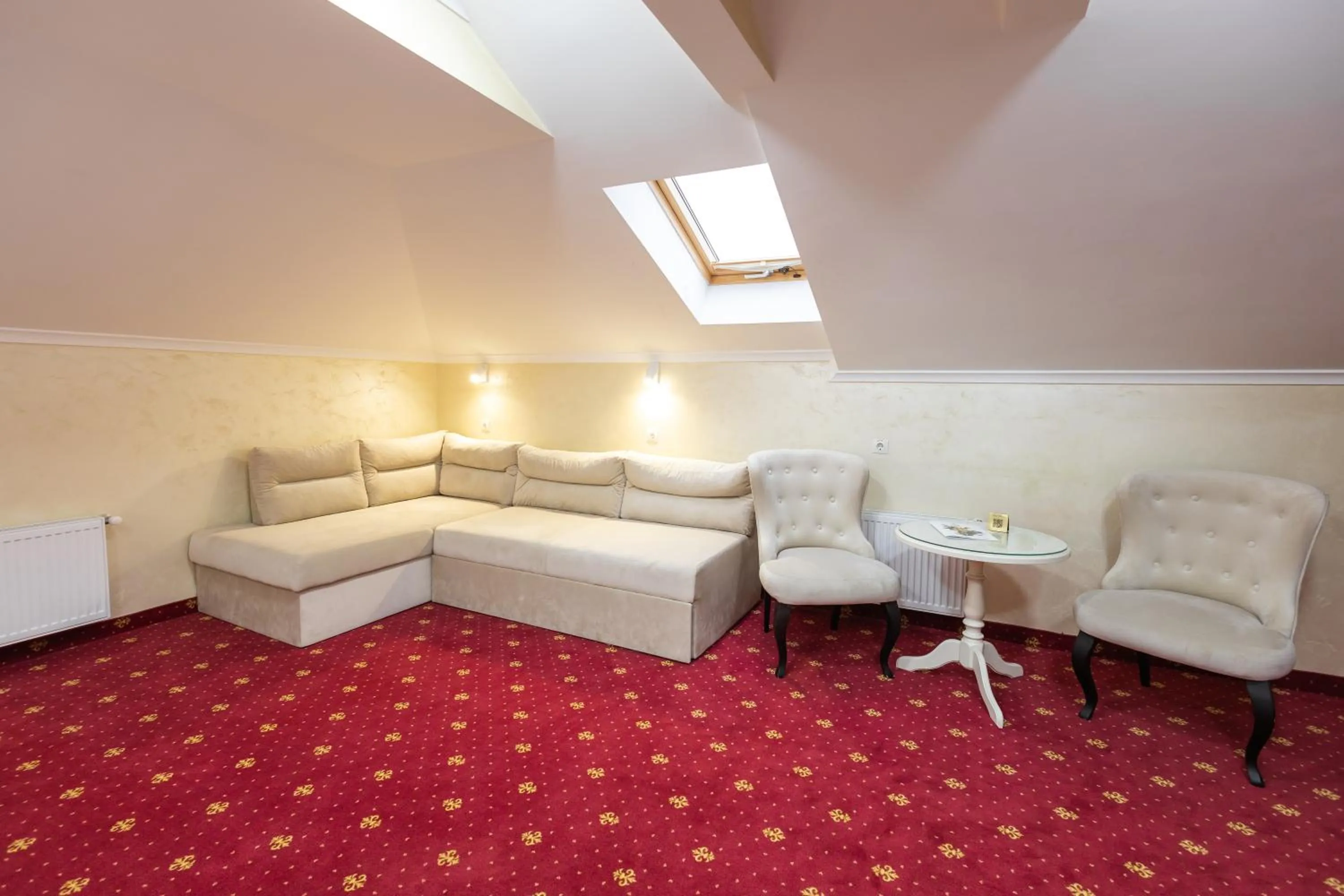 Living room in Hotel France