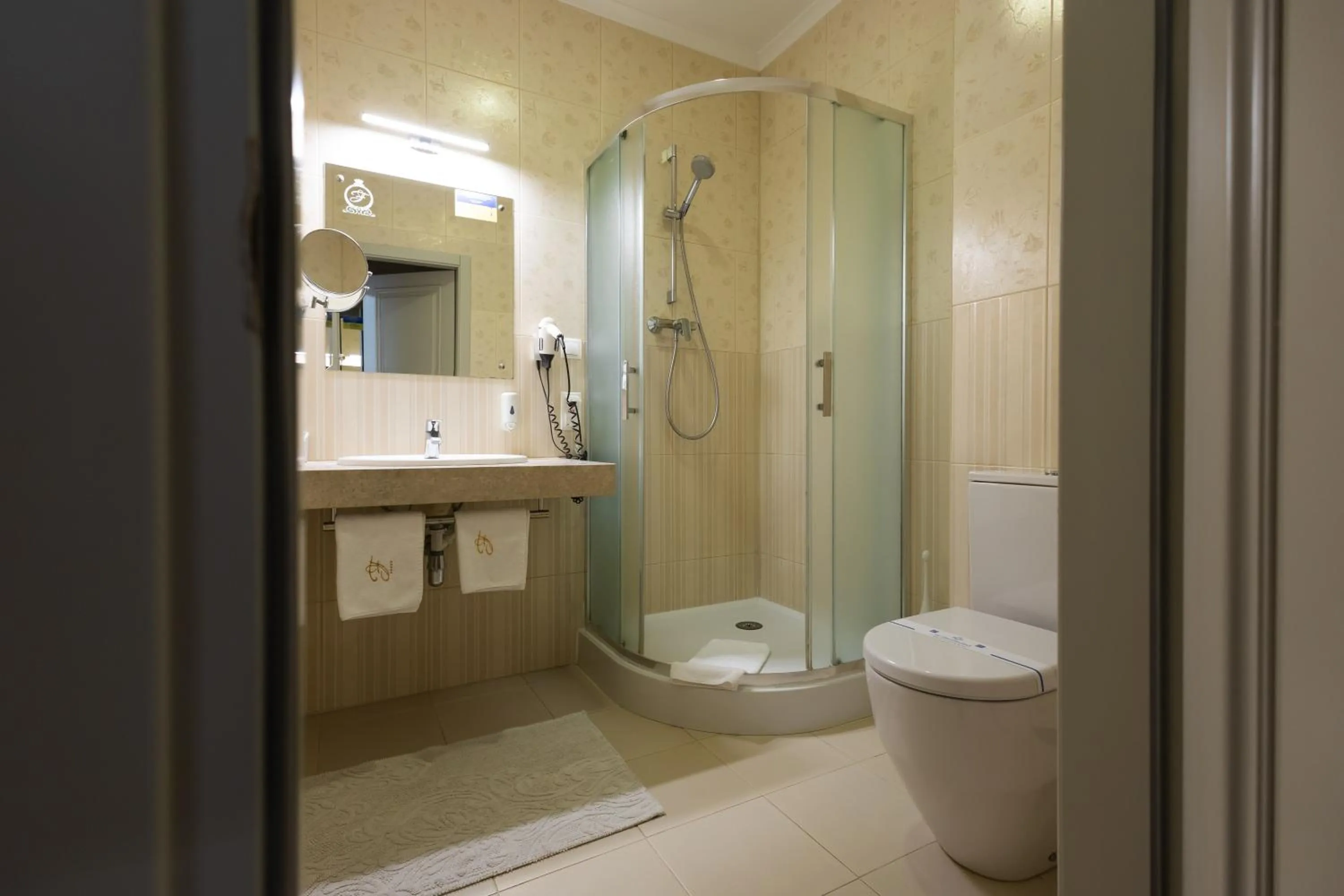 Shower in Hotel France