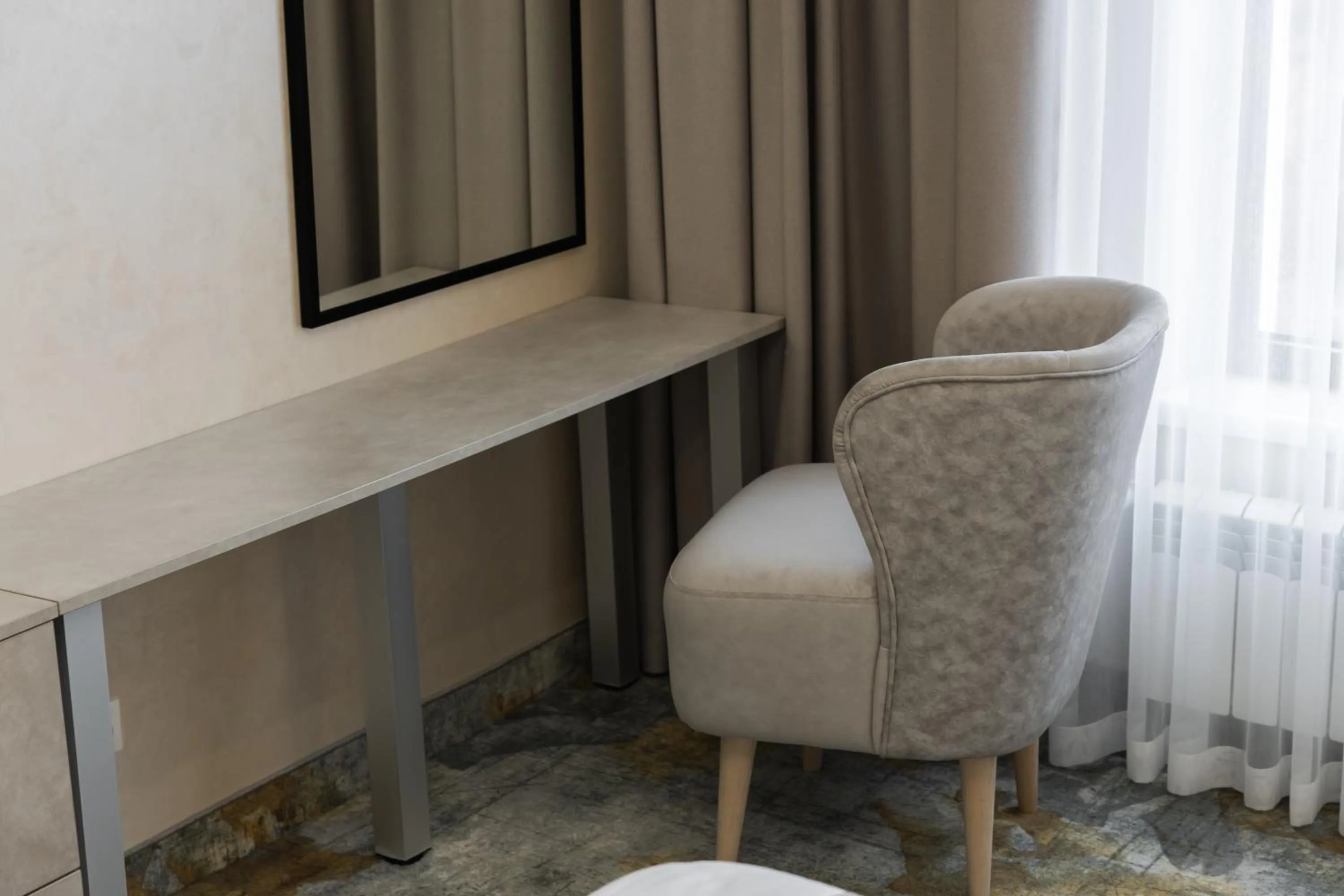 Seating area in Hotel France