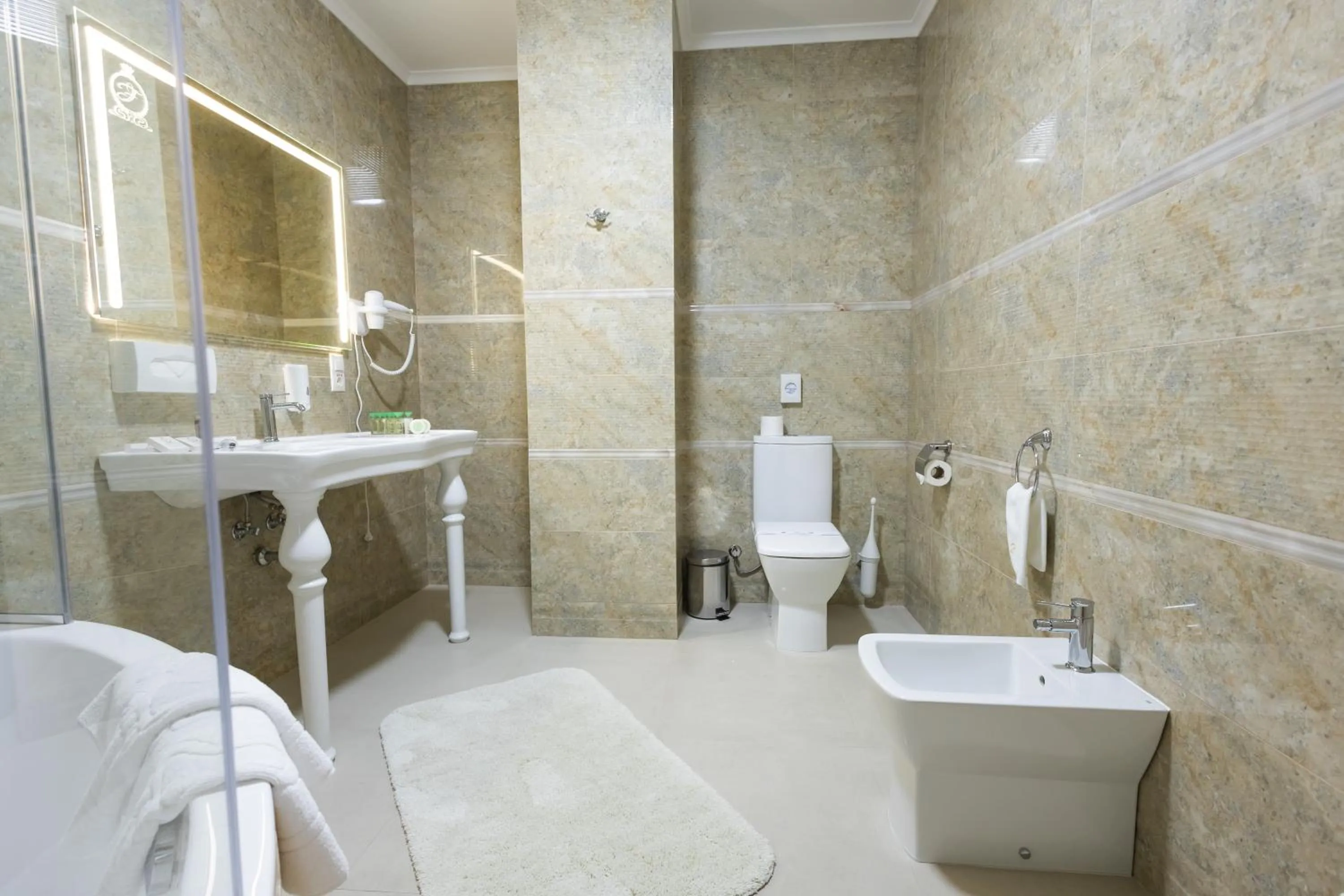 Shower in Hotel France