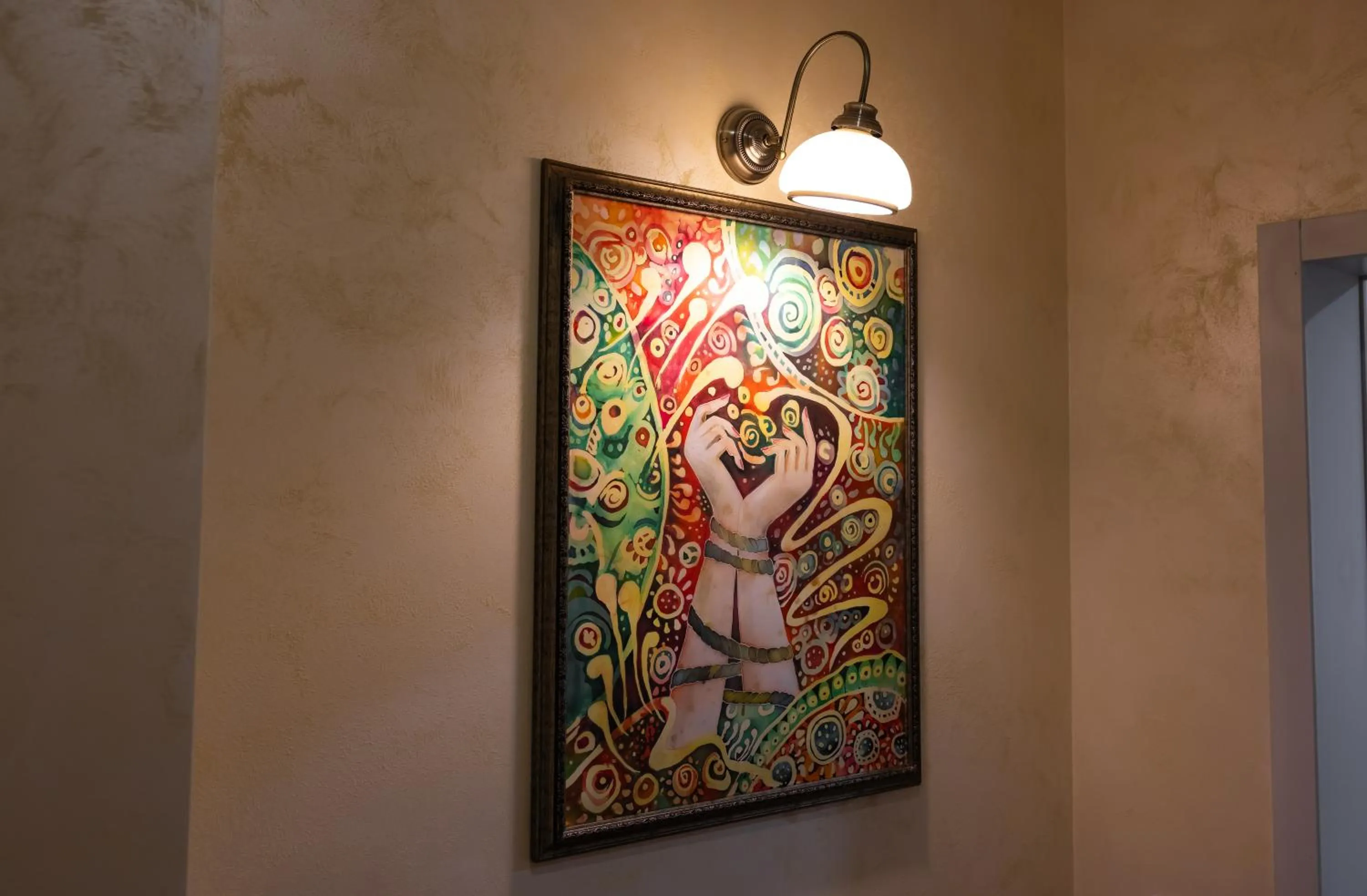 Decorative detail in Hotel France