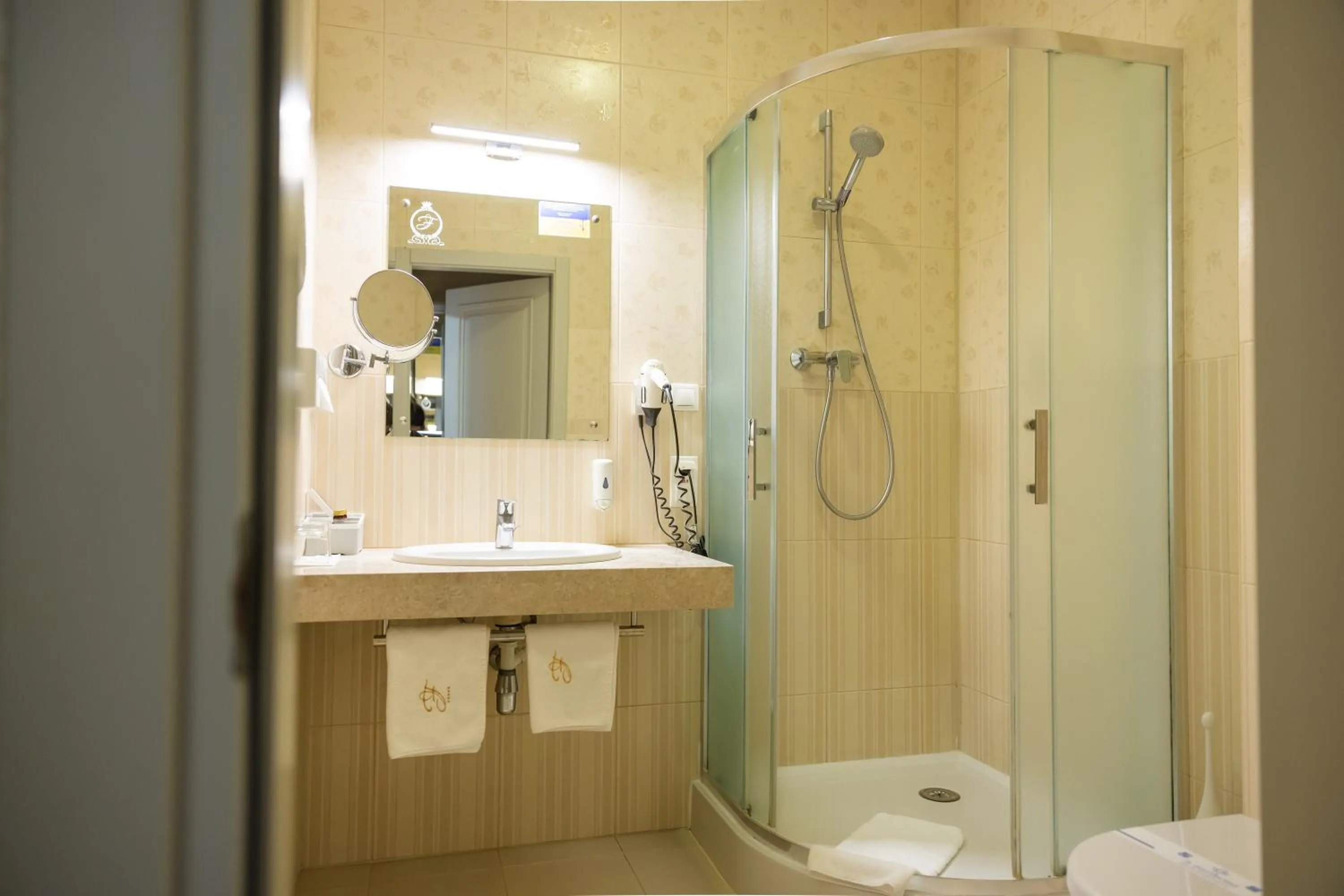 Shower in Hotel France