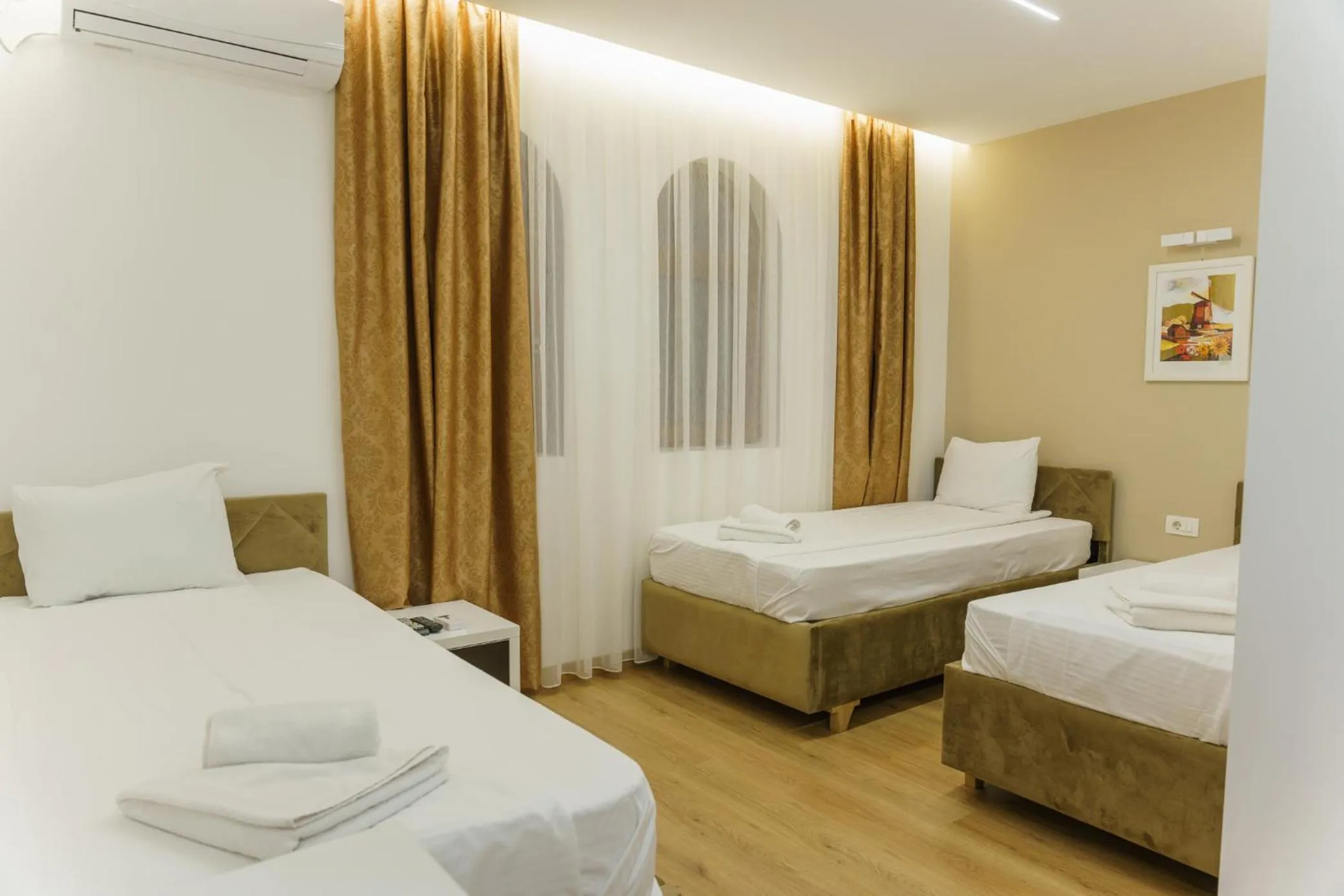 Bed in Hotel Camp Karagaq