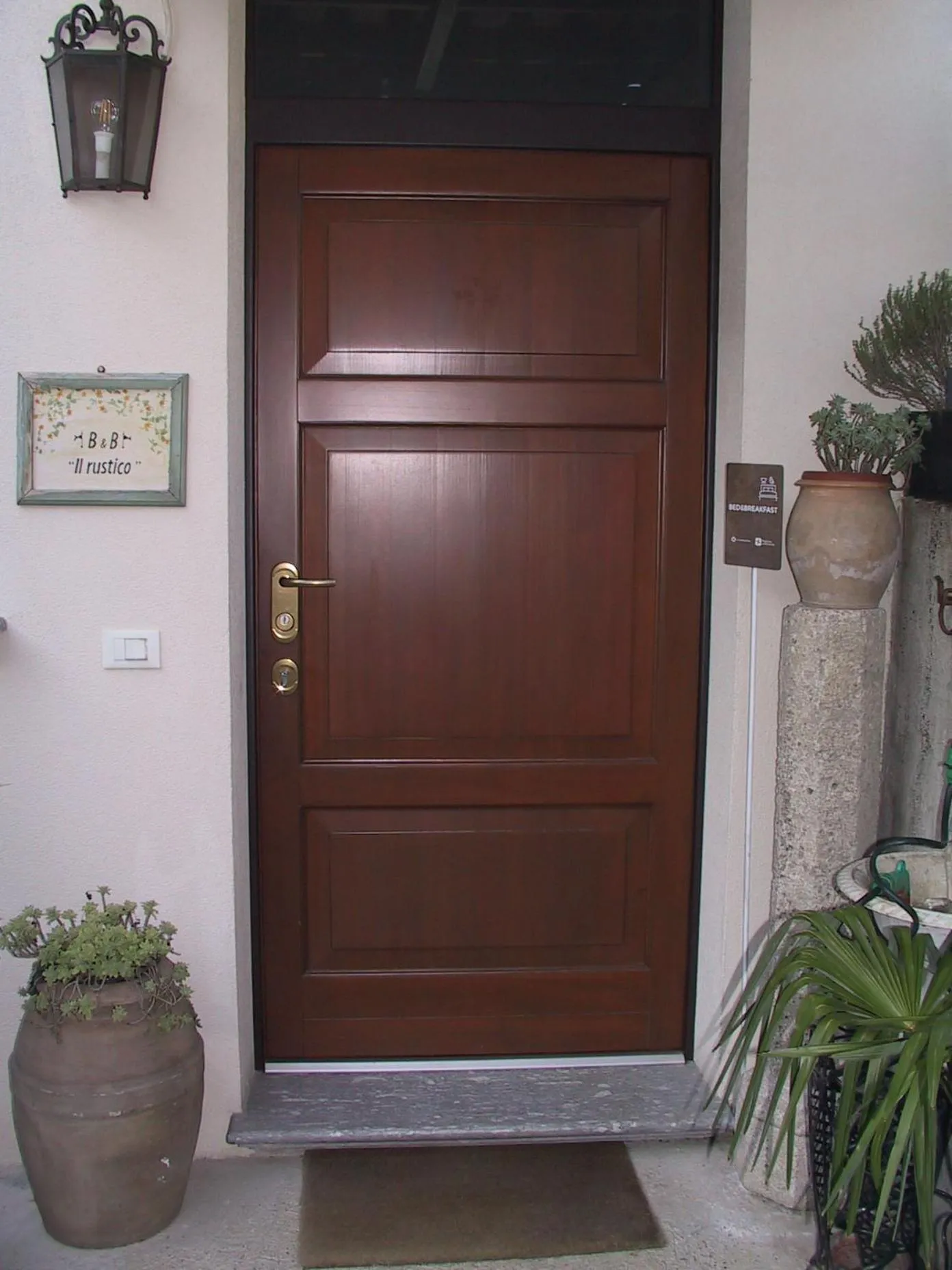 Facade/entrance in B&B Il Rustico