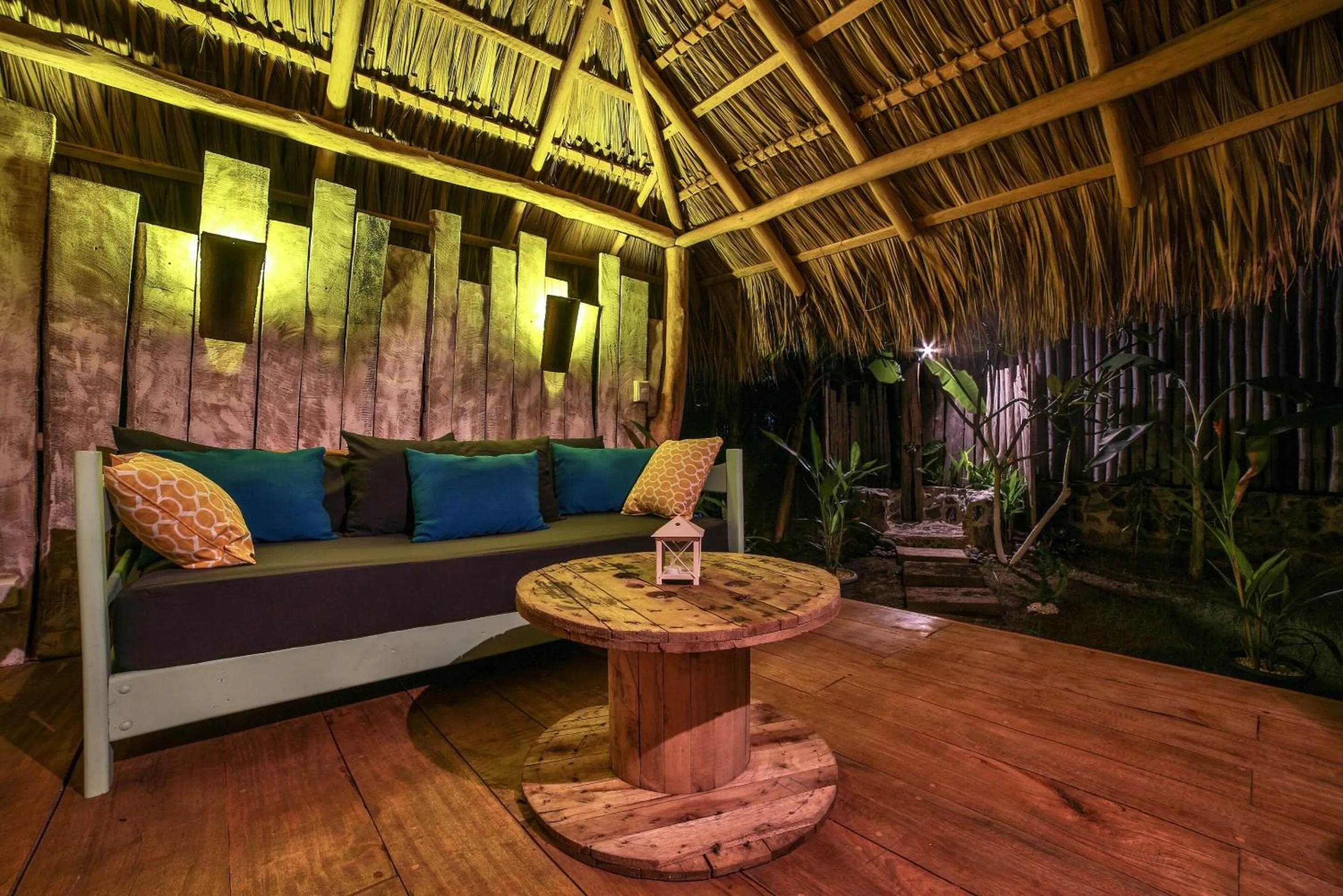 Living room in Flor y Bambu