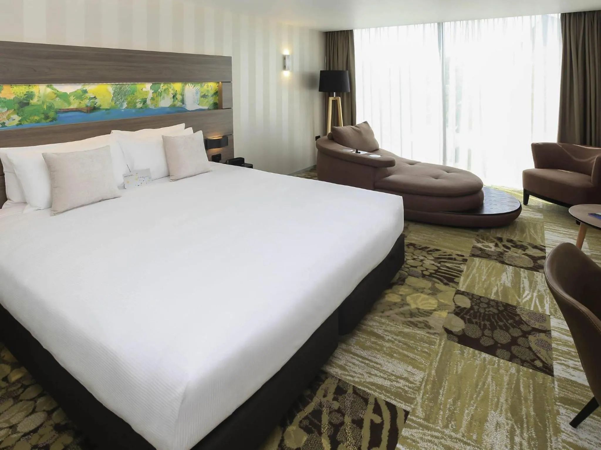 Bedroom, Bed in Novotel New Plymouth Taranaki