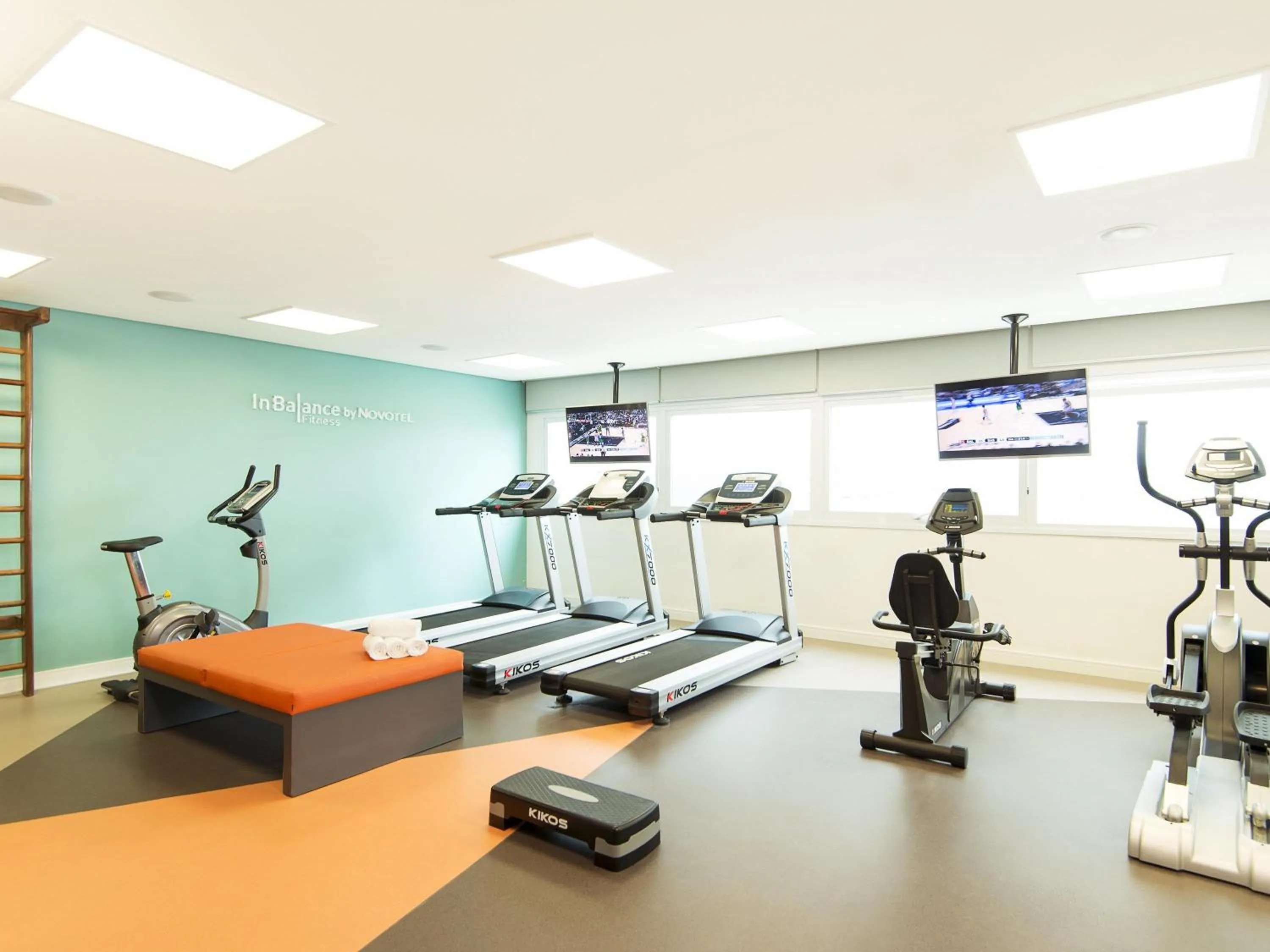 Fitness centre/facilities in Novotel Santos Gonzaga