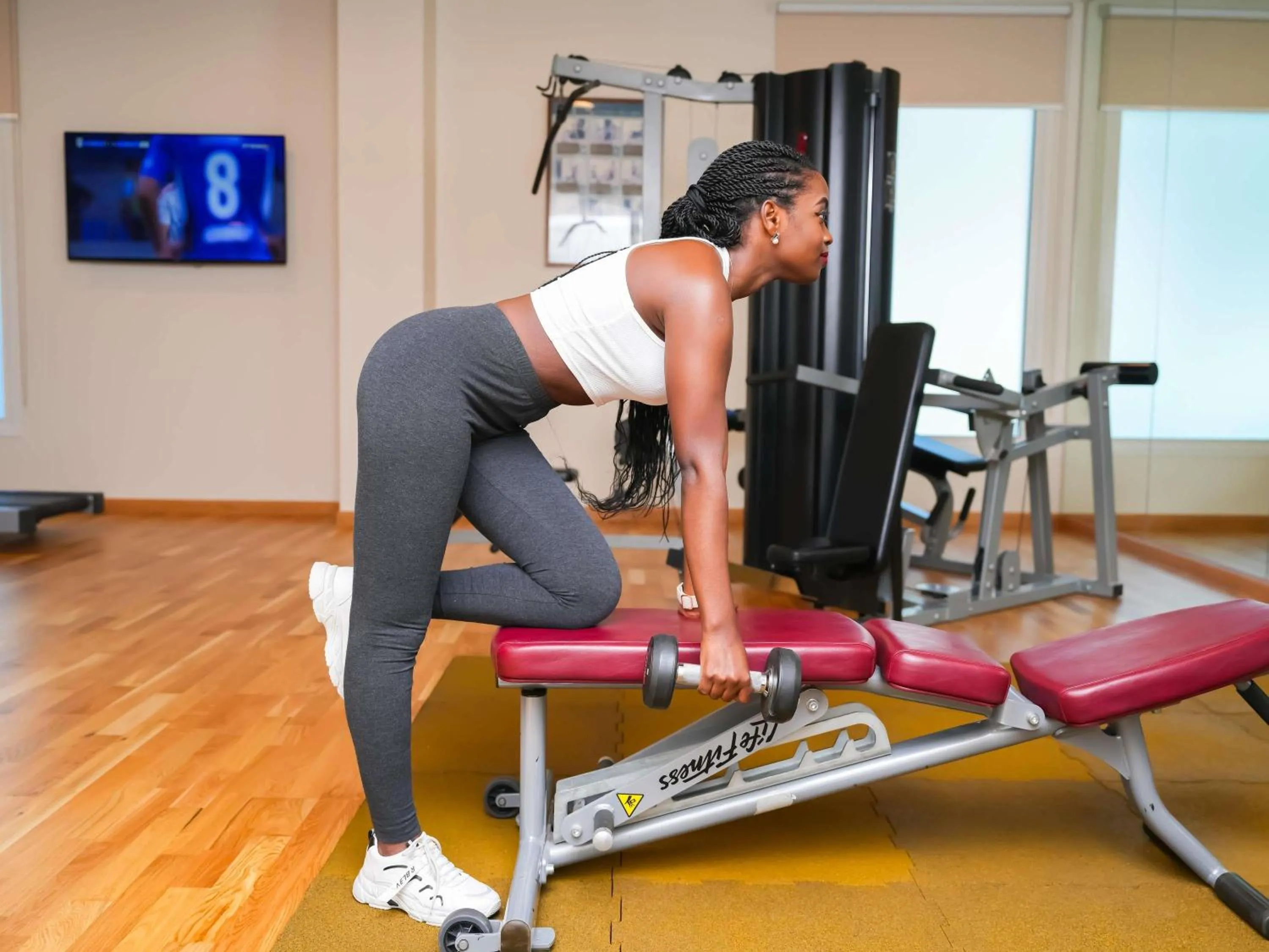 Fitness centre/facilities in Ibis Styles Dragon Mart Dubai