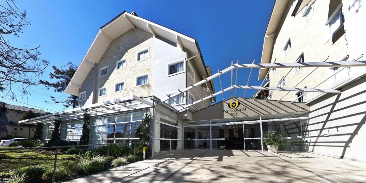 Facade/entrance in Sky Premium Hotel Gramado - Ótima Localização