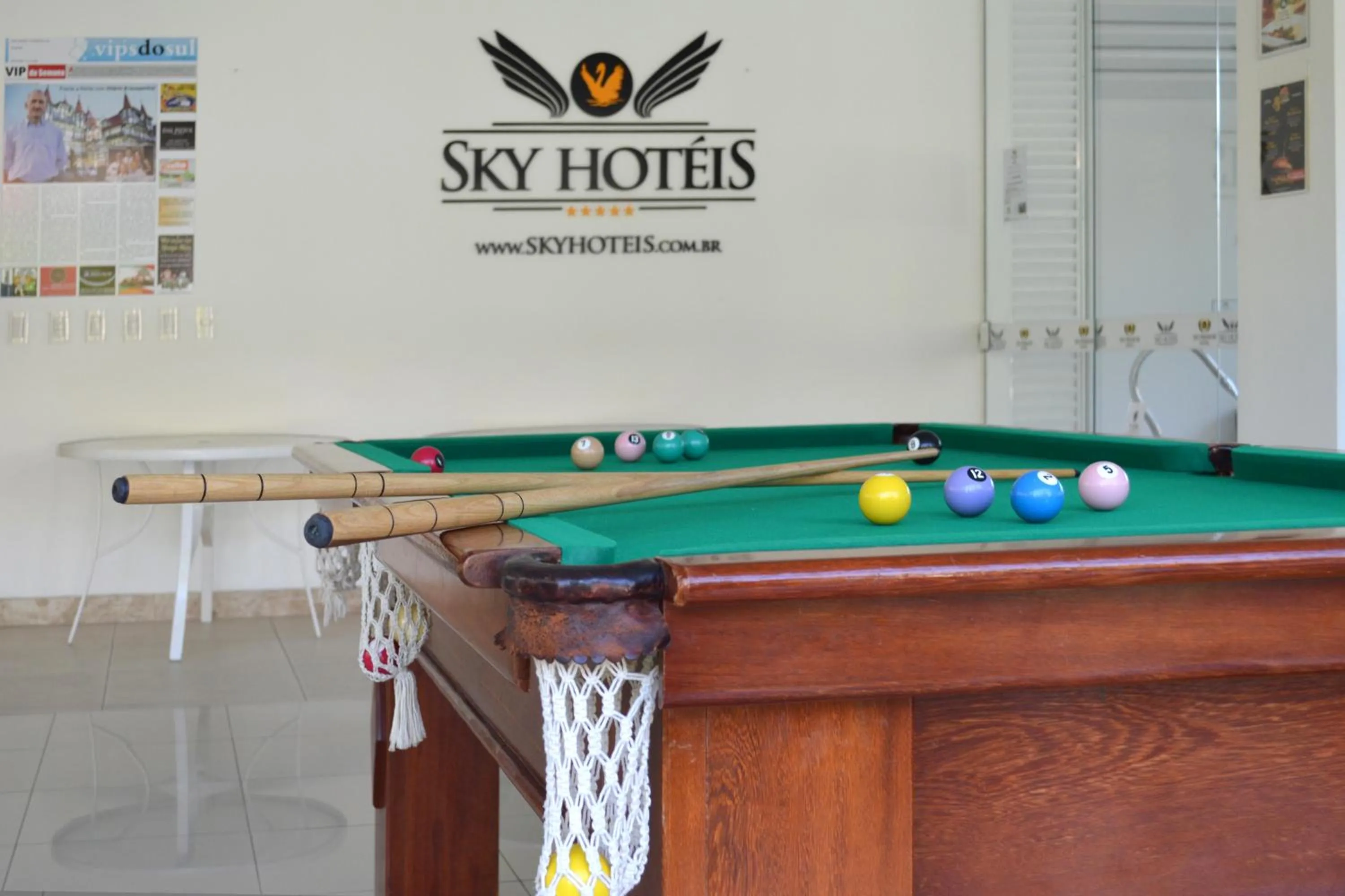 Billiard in Sky Premium Hotel Gramado - Ótima Localização