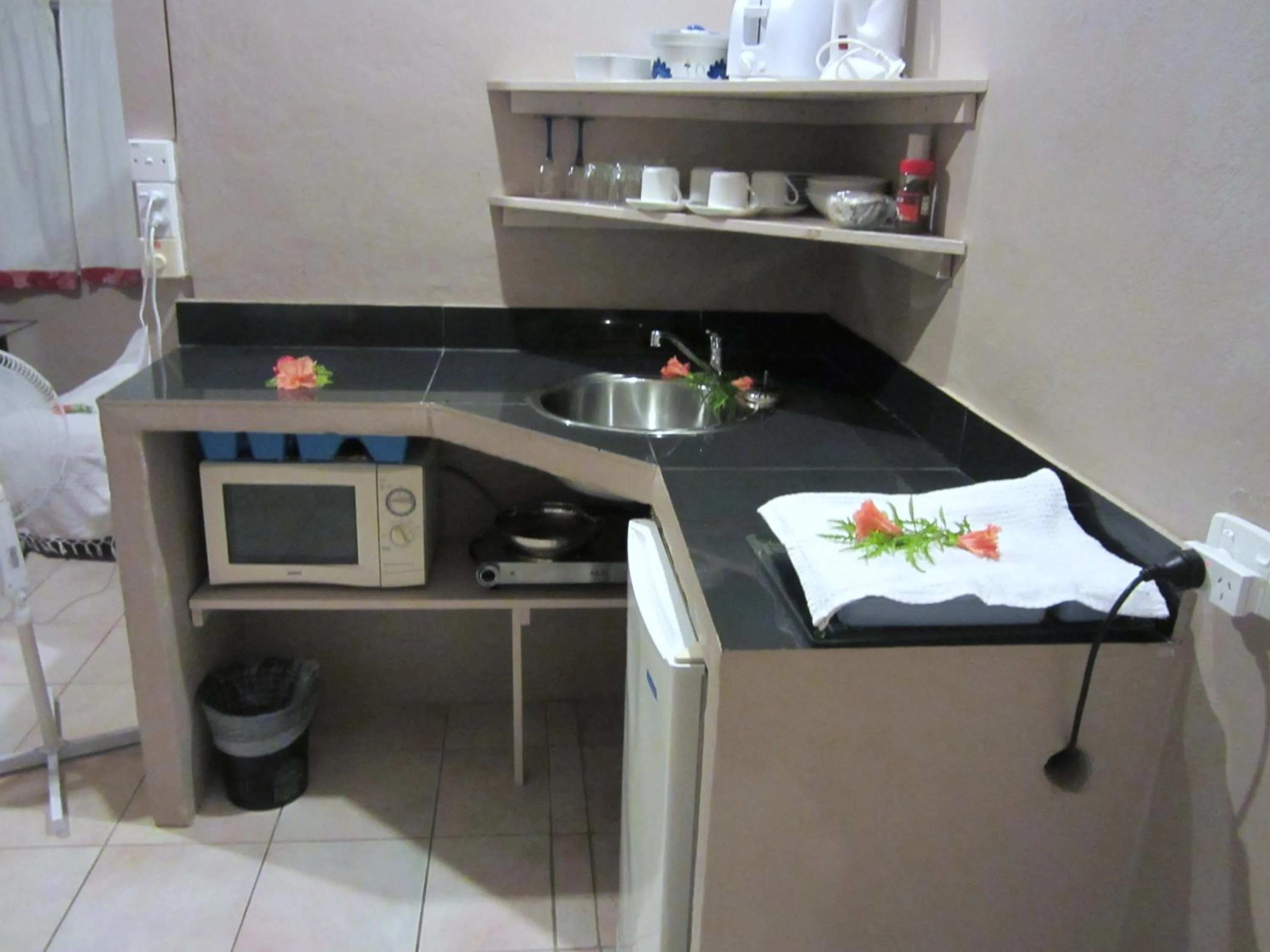 Kitchen or kitchenette in Savaii Lagoon Resort