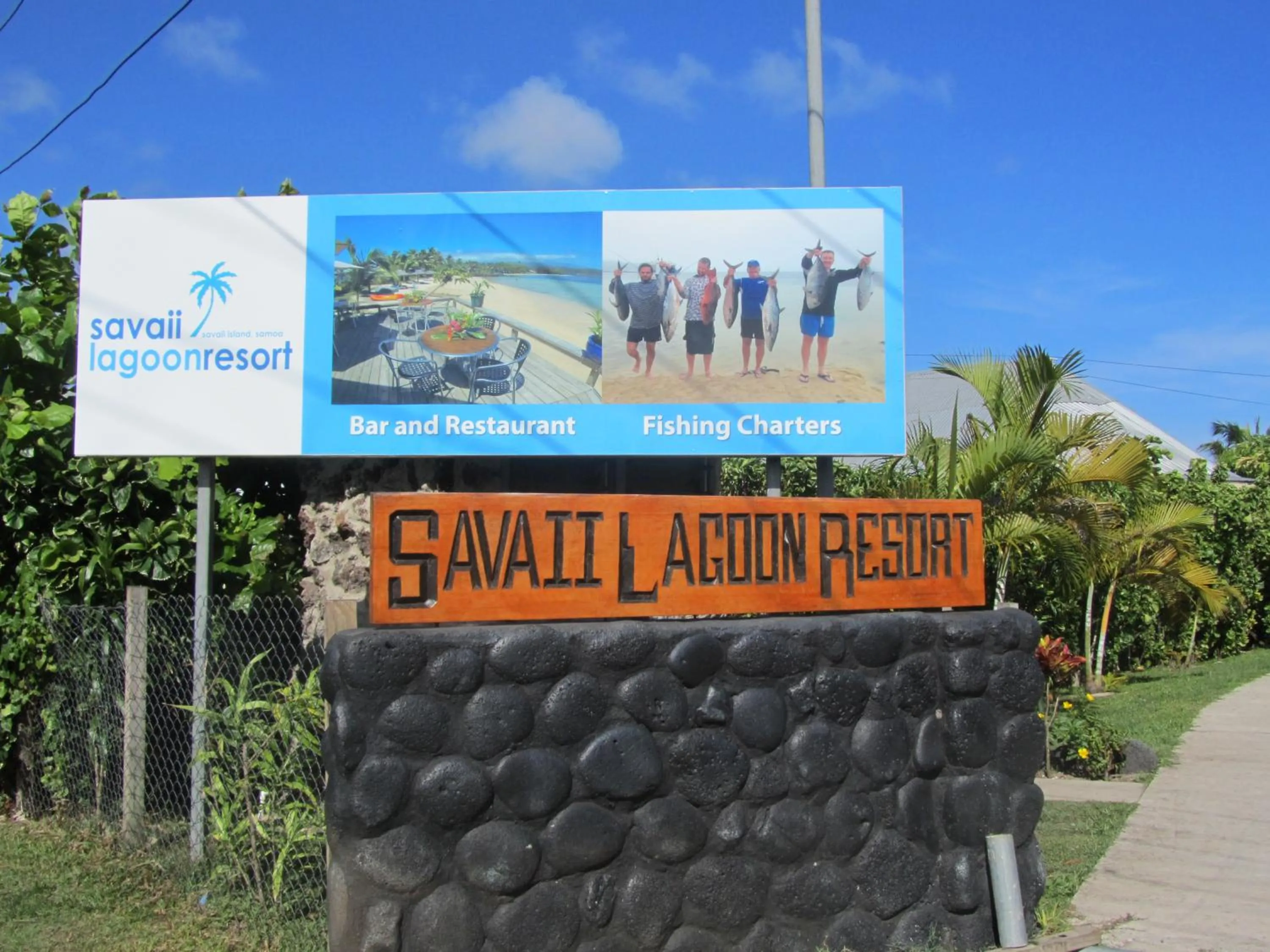 Property logo or sign in Savaii Lagoon Resort